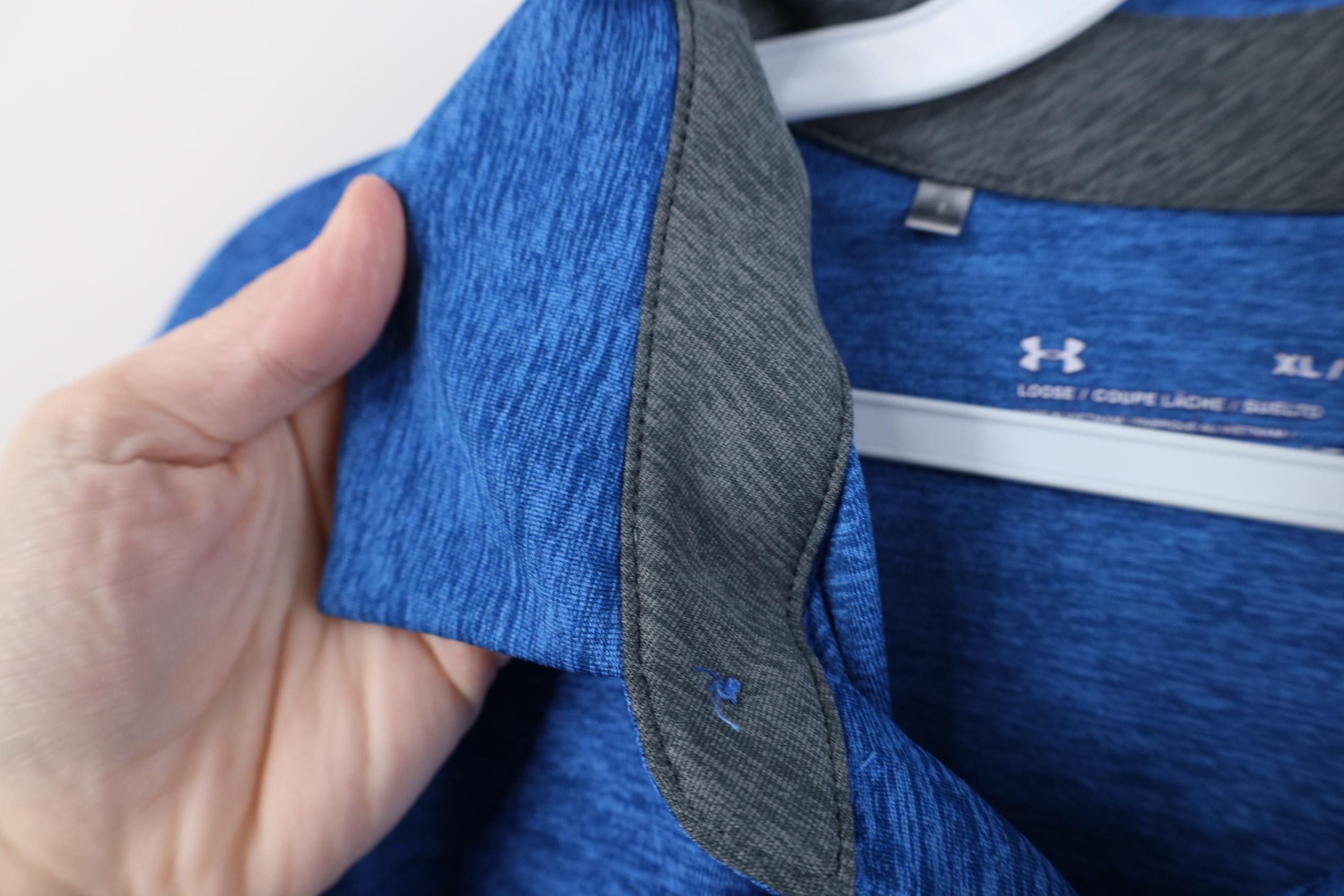 Under Armour Under Armour Tech Knit Collard Golf Polo Shirt Heather Blue Size US XL / EU 56 / 4 - 6 Thumbnail