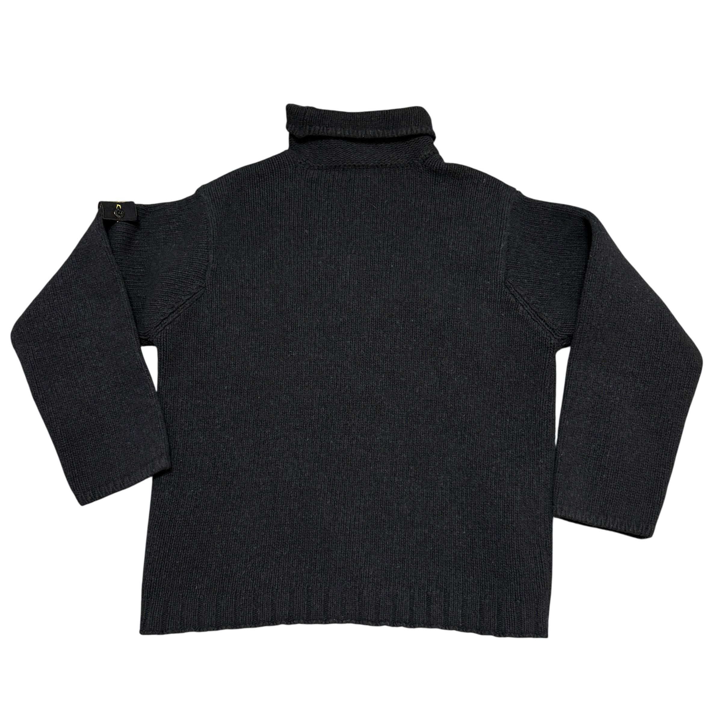 Stone Island Vintage Stone Island Sweater 2000 High Neck Made in Italy Size US L / EU 52-54 / 3 - 13 Thumbnail