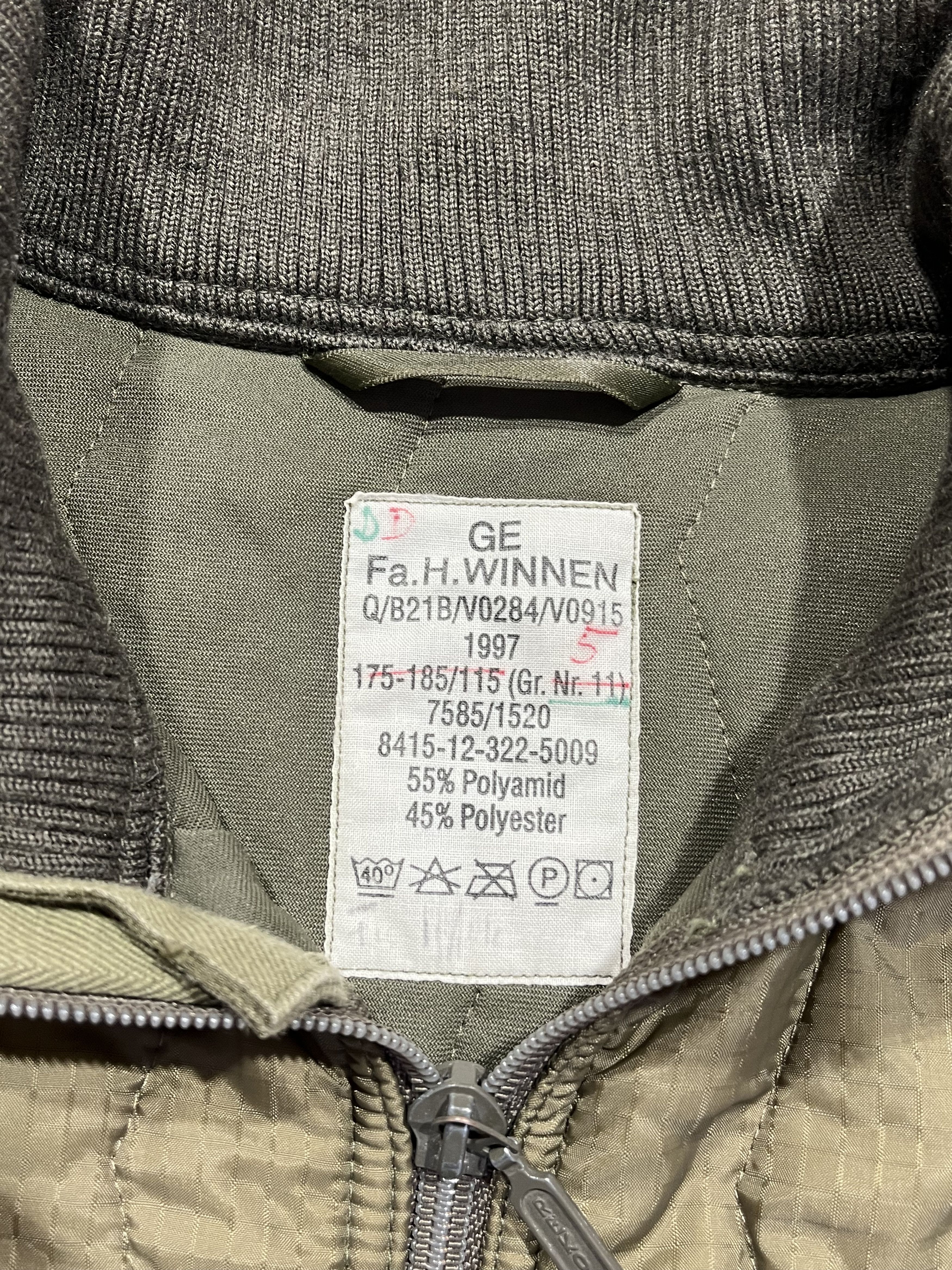 Other Vintage Very Old Army USA Quilted Jacket Y2k Style Size US XL / EU 56 / 4 - 6 Thumbnail