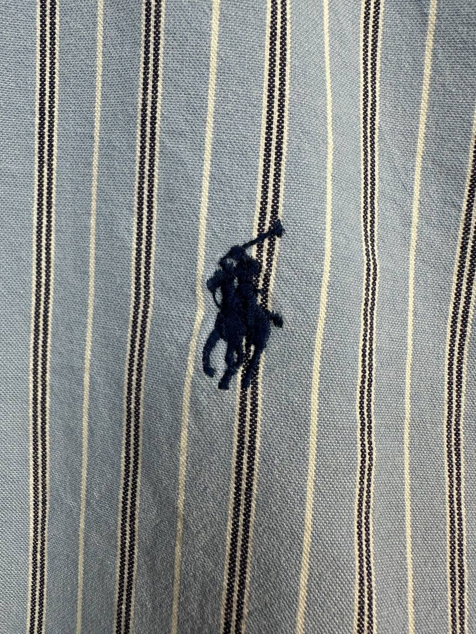 Polo Ralph Lauren Polo Ralph Lauren Vintage Oxford Stripe Button Down Shirt Size US XL / EU 56 / 4 - 10 Thumbnail