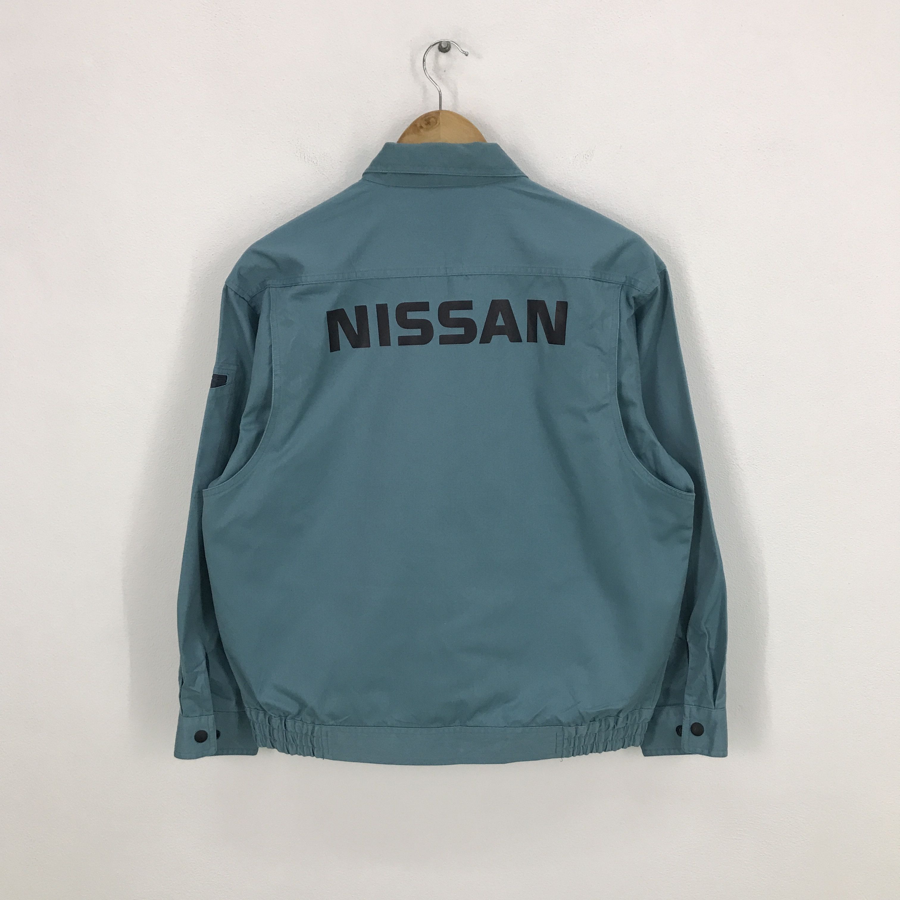 Gear for Sports × Japanese Brand vtg nissan racing work uniform custom jacket Size US L / EU 52-54 / 3 - 1 Thumbnail