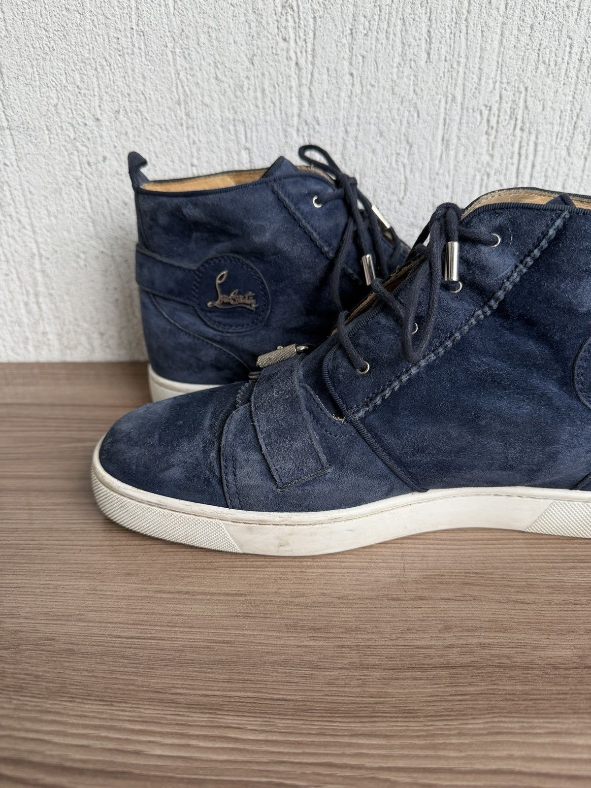 Christian Louboutin Suede nono strap flats sneaker Size US 9 / EU 42 - 11 Thumbnail