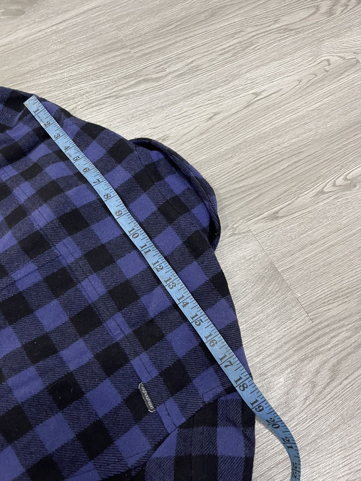 Neighborhood 2004 Neighborhood Enemy Plaid Double Breasted Jacket Size US S / EU 44-46 / 1 - 15 Thumbnail