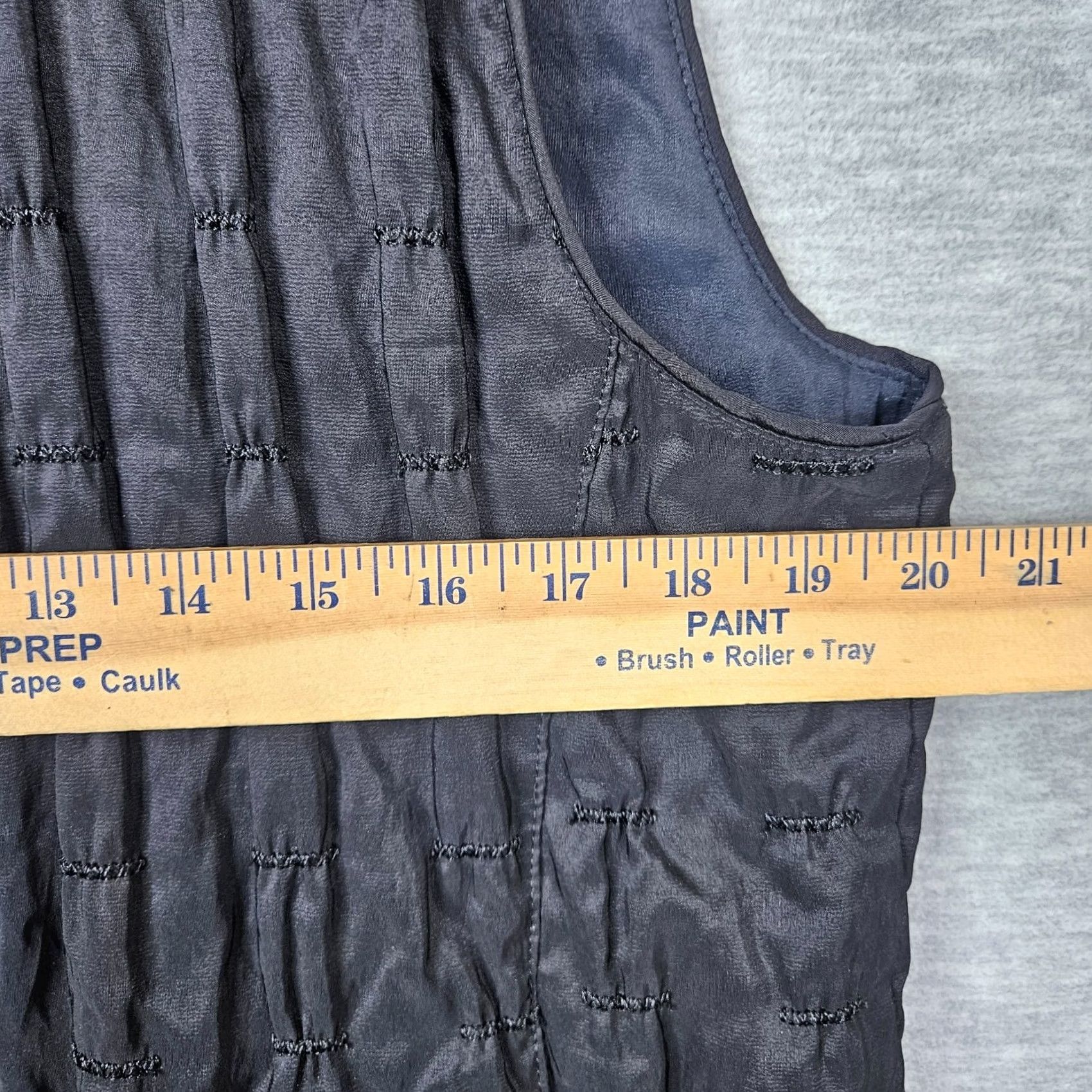 Vintage Mycra Pac Women's Vest Full Zip Embroidered Black L Sportswear Outdoor Casual Front Zip Vest Size L / US 10 / IT 46 - 7 Thumbnail