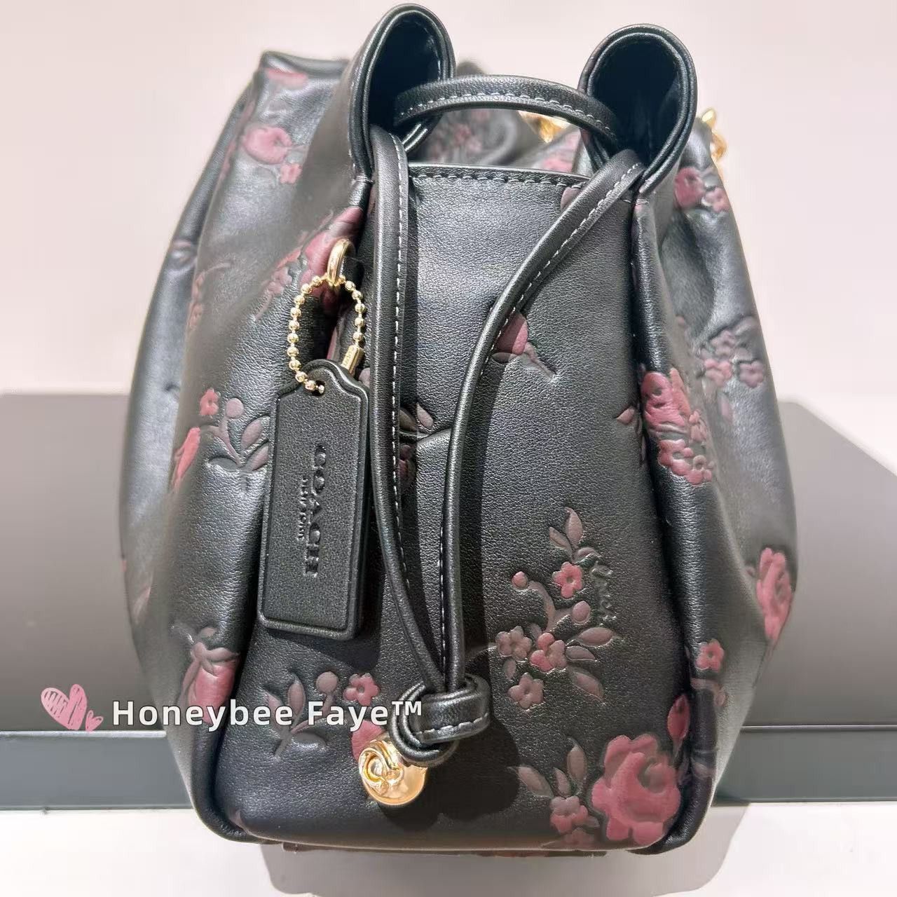 Coach Faye Large Shoulder Bag With Floral Print CCE25 Size ONE SIZE - 4 Thumbnail
