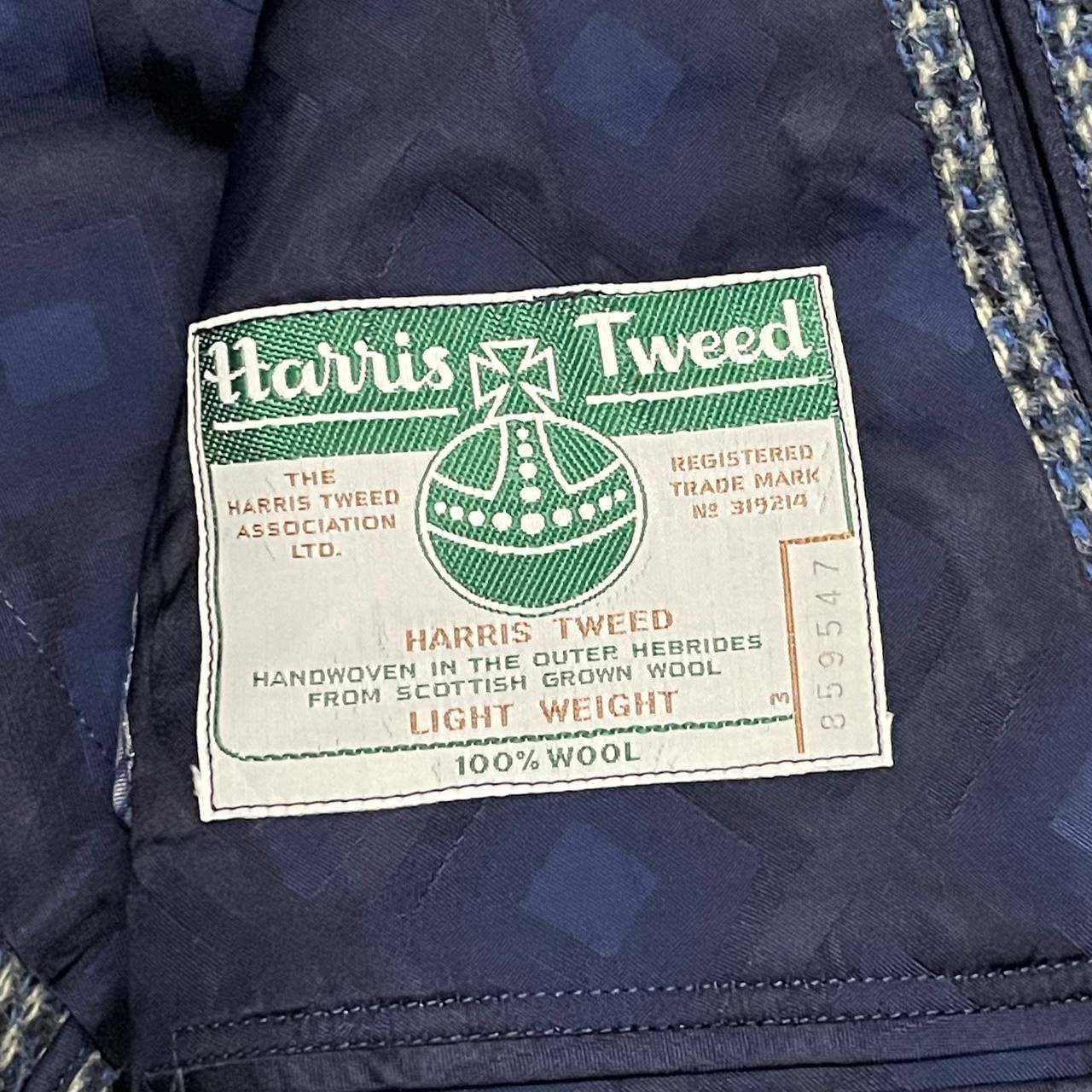 Harris Tweed Vintage 80's Harris Tweed Coat Blazer Size US S / EU 44-46 / 1 - 10 Thumbnail