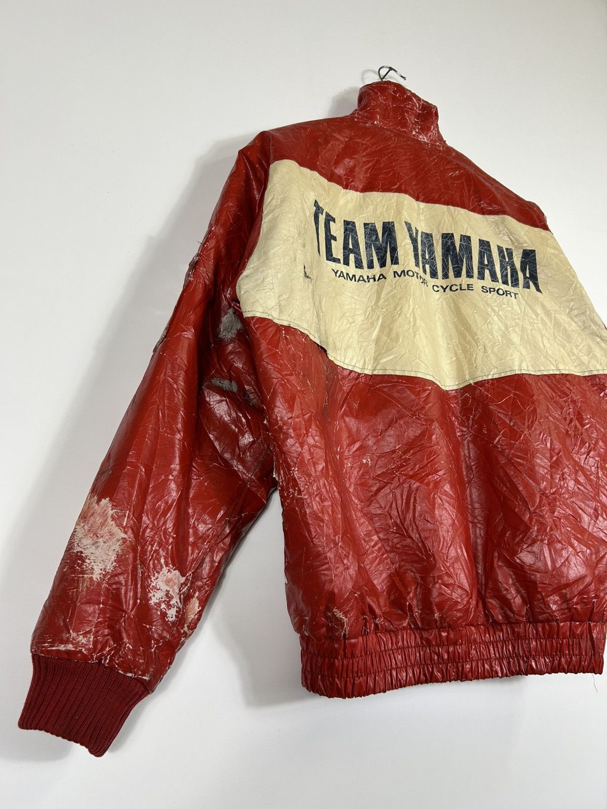 Vintage × Yamaha ⚡️Vintage Team Yamaha Motorsport Distressed Bomber Jacket Size US M / EU 48-50 / 2 - 16 Thumbnail