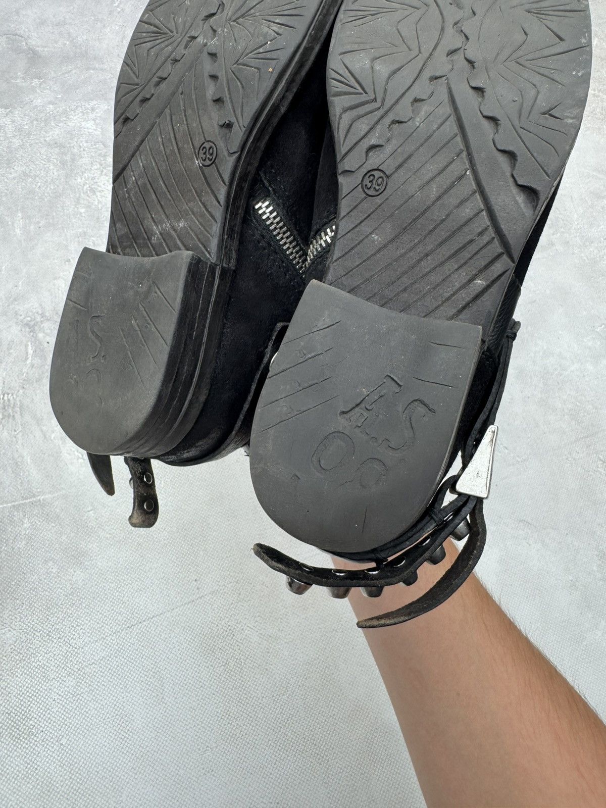 A.S.98 Vintage Airsteps AS98 Avant-garde Suede&Leather Boot Size US 9 / IT 39 - 17 Thumbnail
