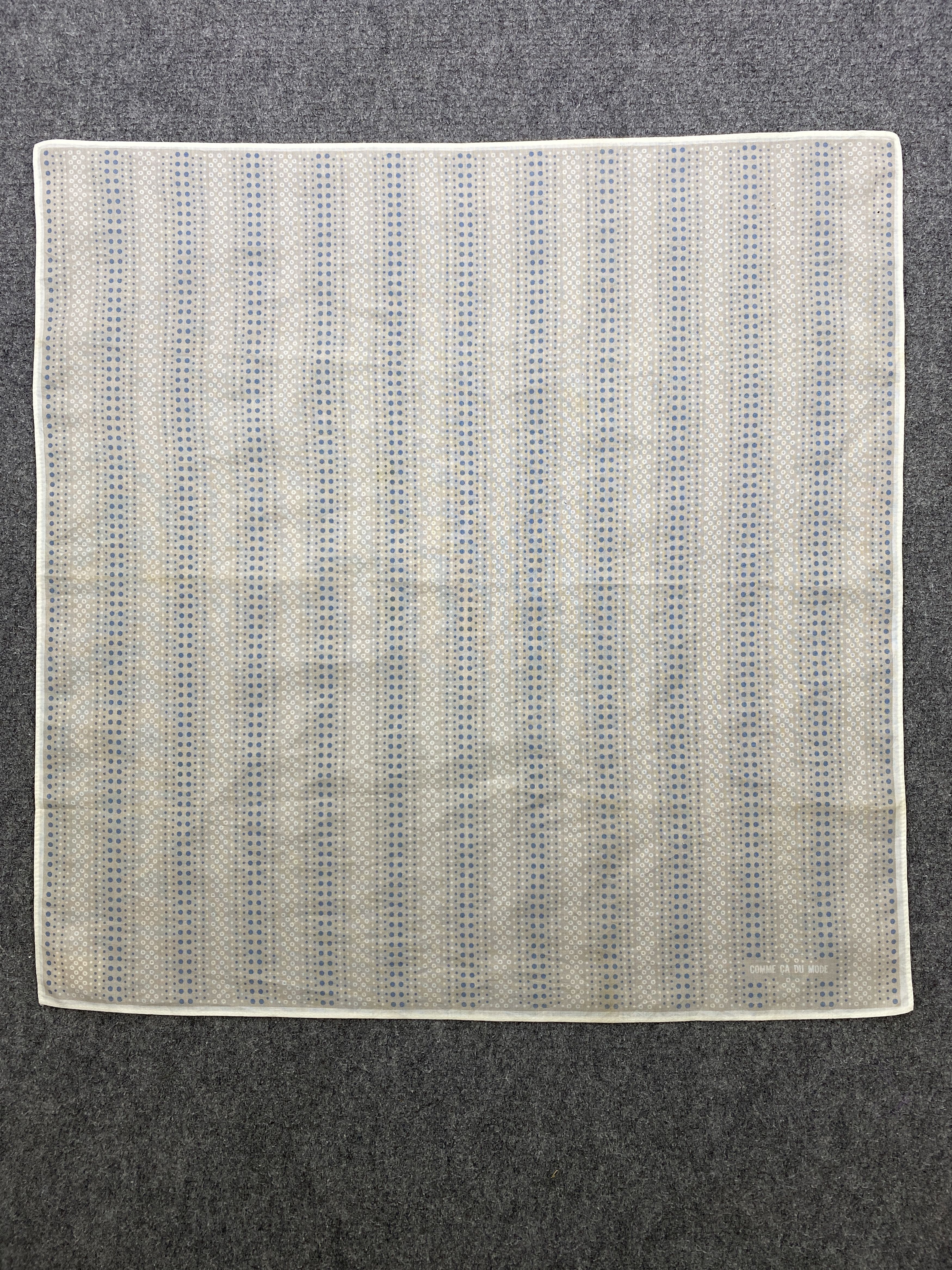 Japanese Brand Comme Ca Du Handkerchief / Bandana / Neckerchief Size ONE SIZE - 4 Thumbnail