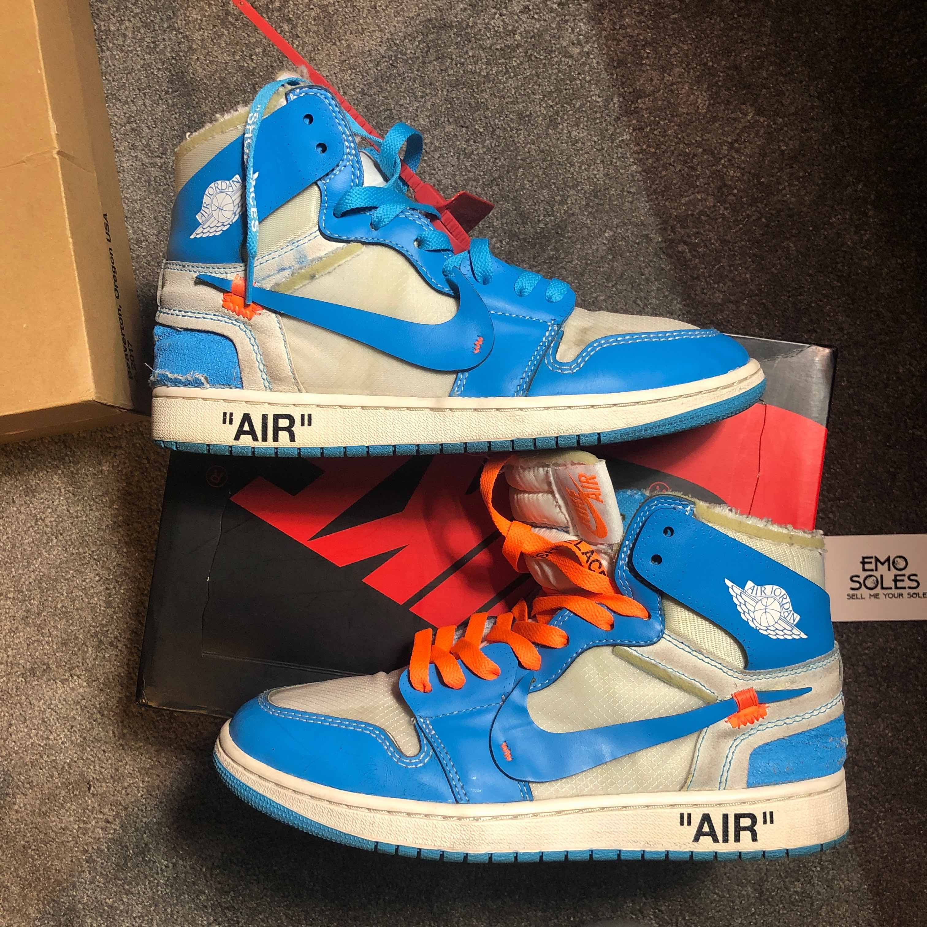 Off-White x Air Jordan Retro High OG UNC
