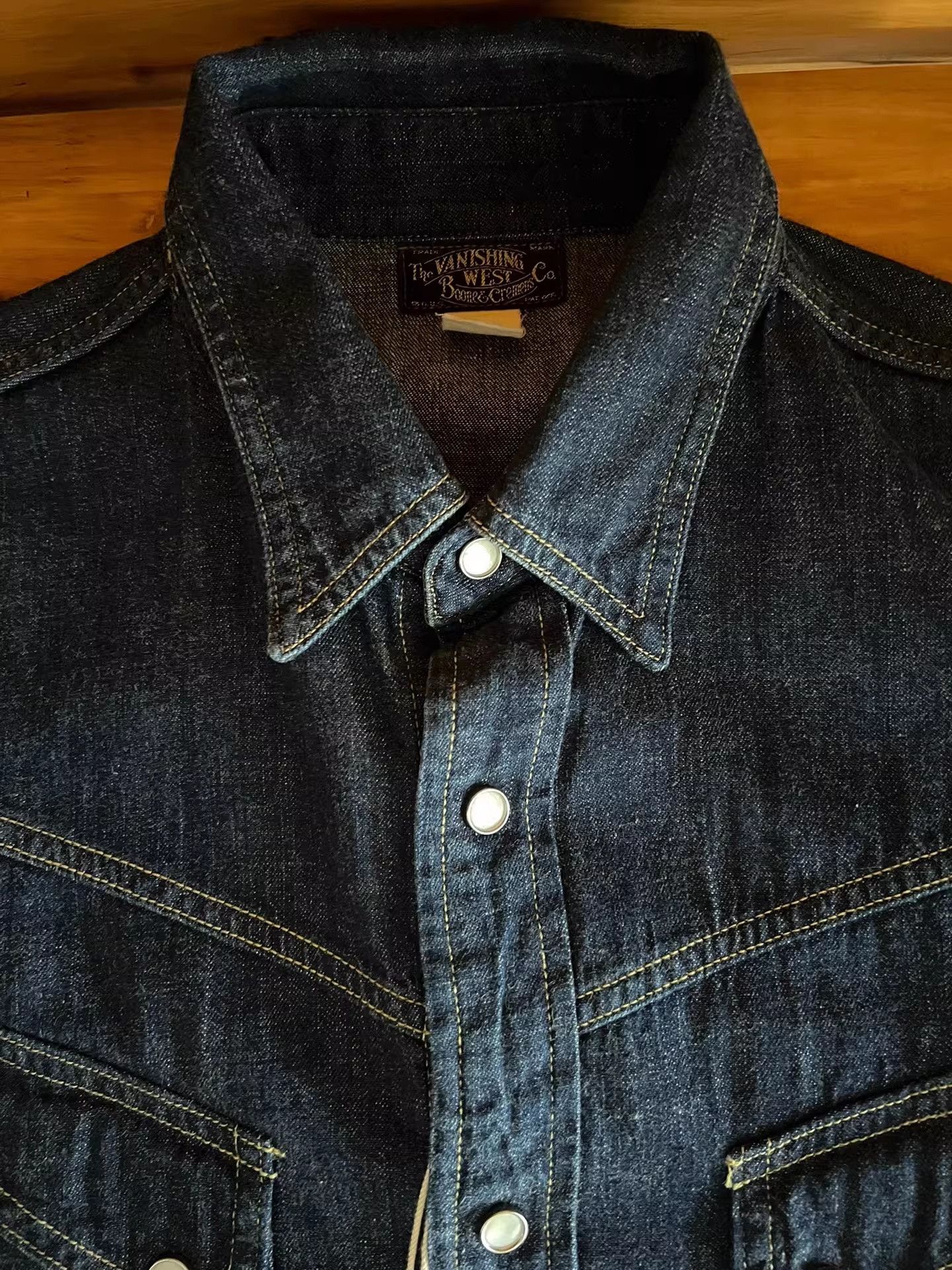 Freewheelers Freewheelers 2013 Denim Western Shirt Size US M / EU 48-50 / 2 - 9 Thumbnail