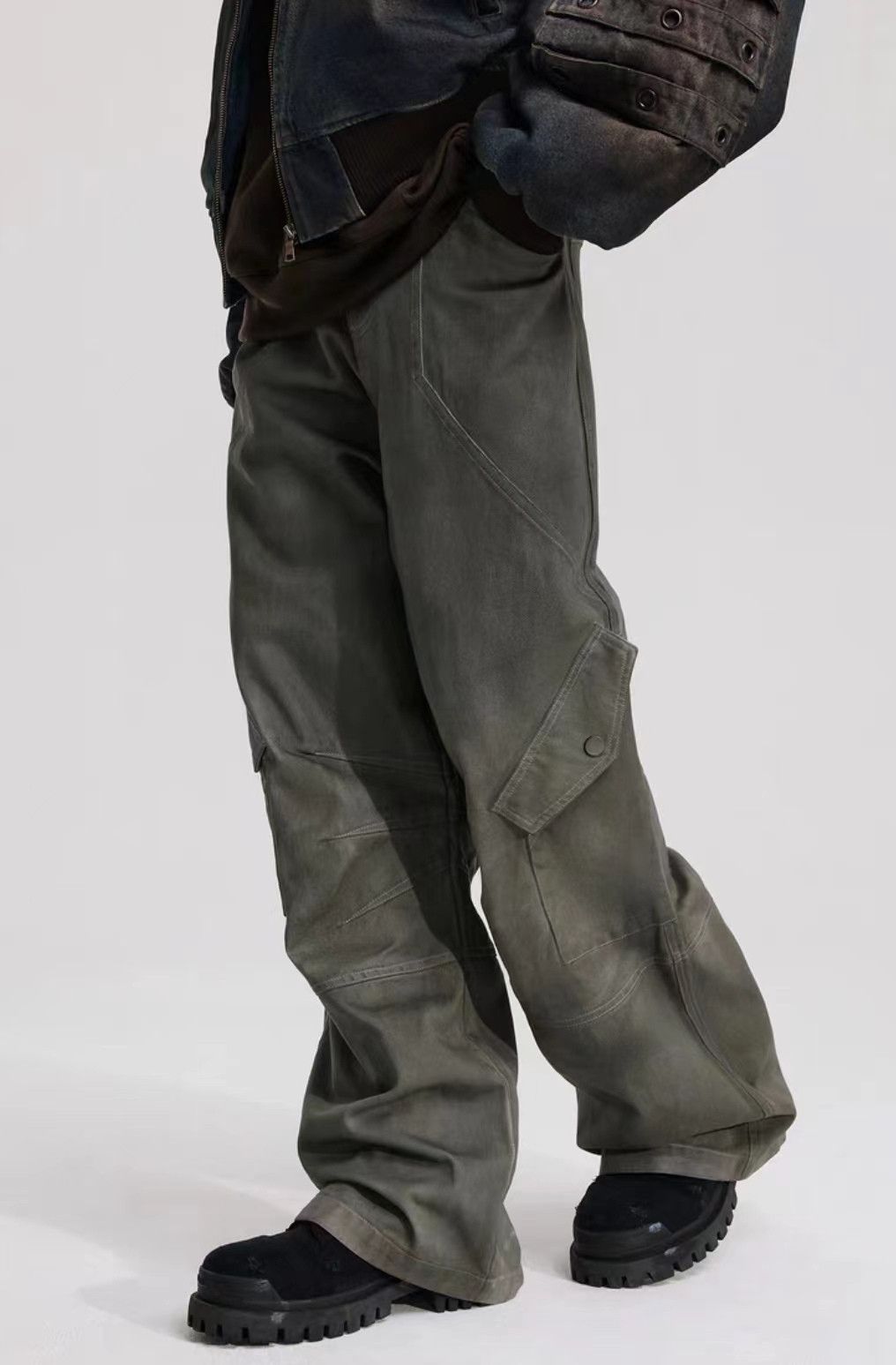 Vintage Scimitar Pocket Distressed Rare Jeans