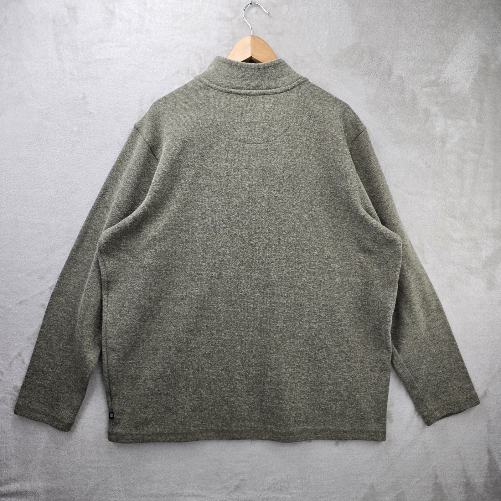 Gap Gap 1/4 Zip Sweatshirt Mens XXL Tan Long Sleeve Sweater Size US XXL / EU 58 / 5 - 7 Thumbnail