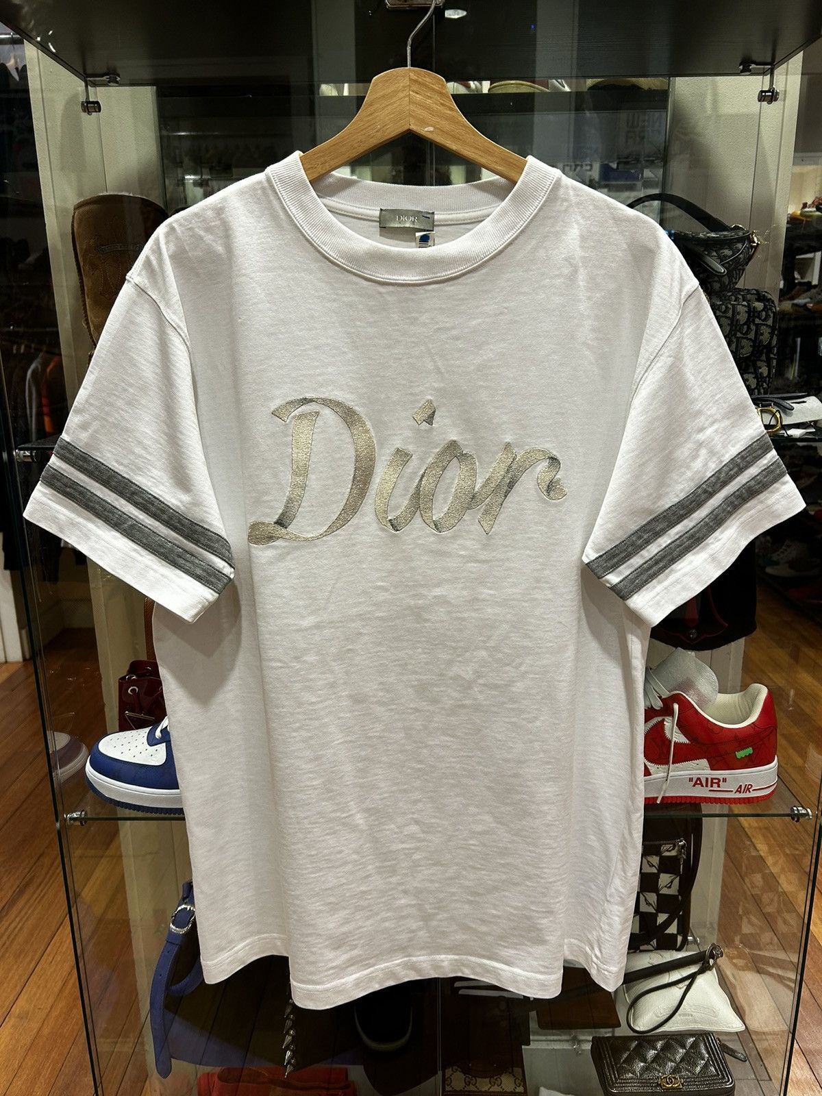 Dior Dior Ribbon Tee Size US M / EU 48-50 / 2 - 1 Thumbnail