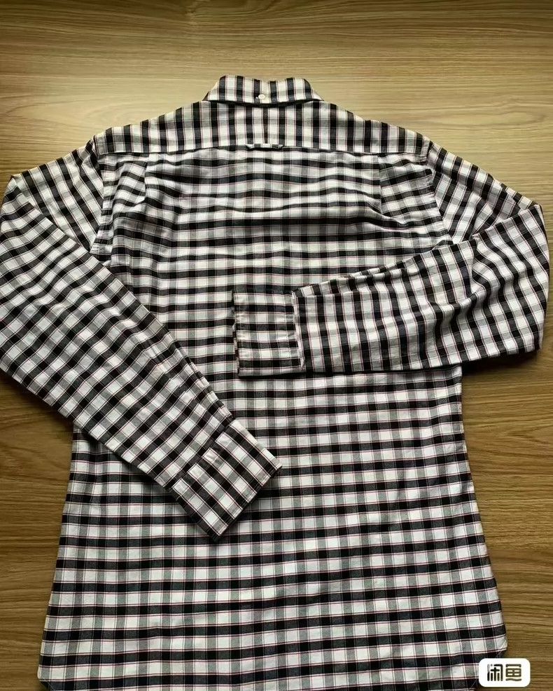 Thom Browne Thom Browne Oxford twill shirt Size US M / EU 48-50 / 2 - 2 Thumbnail