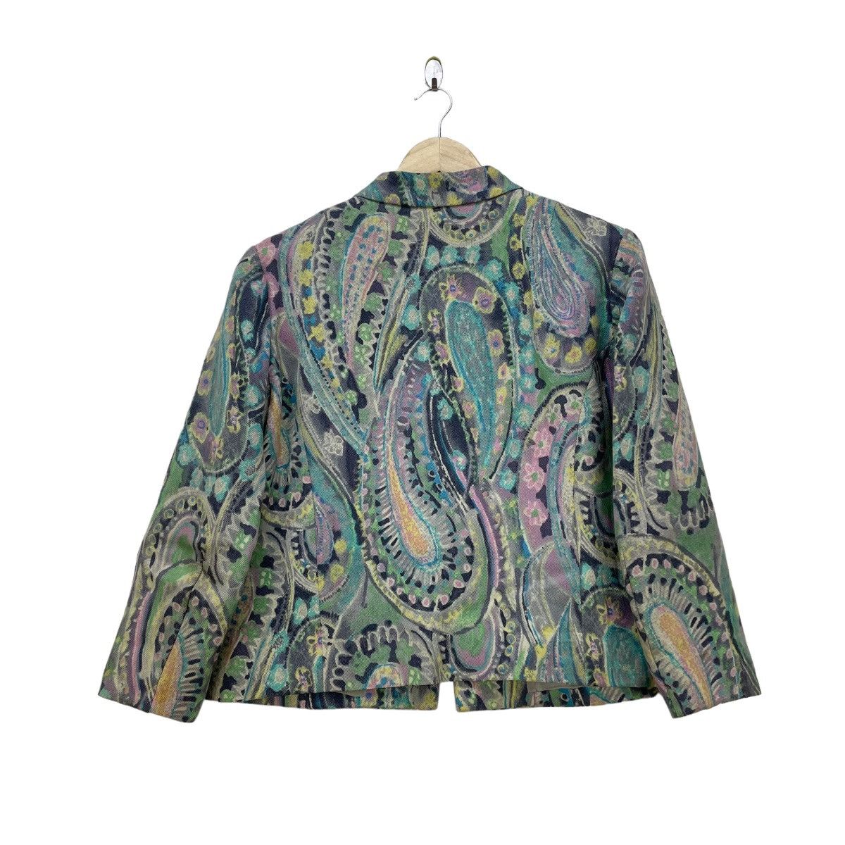 Japanese Brand Japanese Brand ART Paisley Full Print Chinese Jacket Size M / US 6-8 / IT 42-44 - 2 Thumbnail