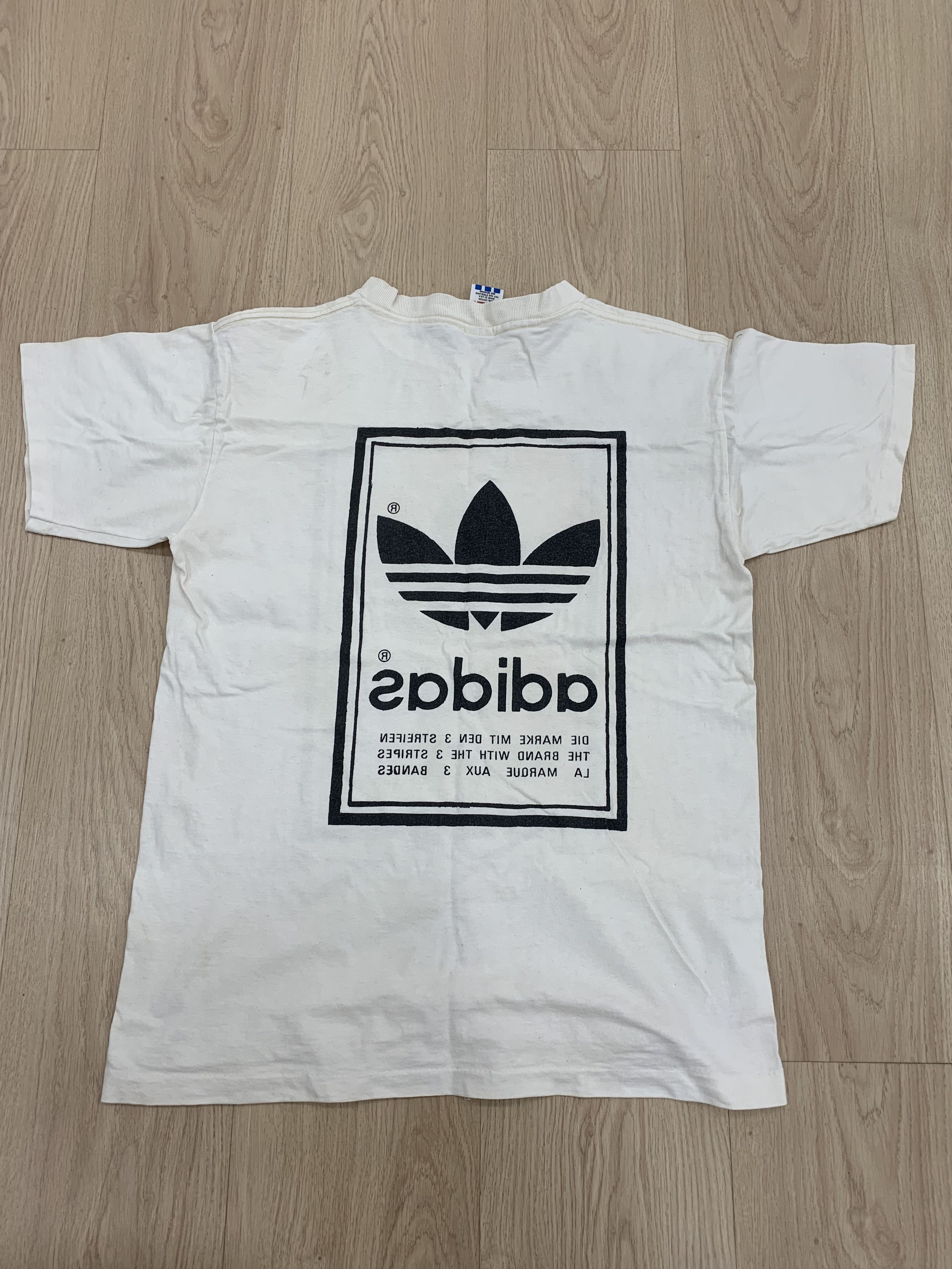 Adidas VTG ADIDAS T SHIRT HYPERBEAST RAP TEE Size US M / EU 48-50 / 2 - 6 Thumbnail