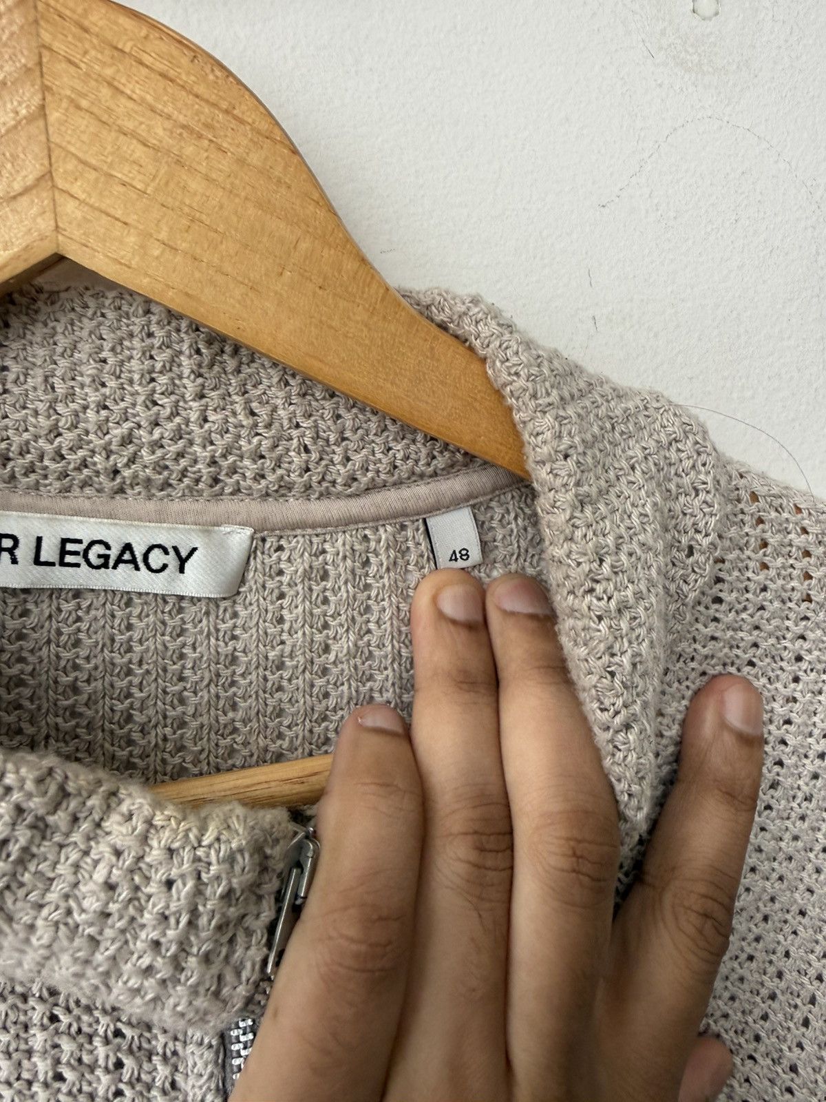 Our Legacy Our Legacy Knit Shrunken Full Zip Polo Size US M / EU 48-50 / 2 - 3 Thumbnail