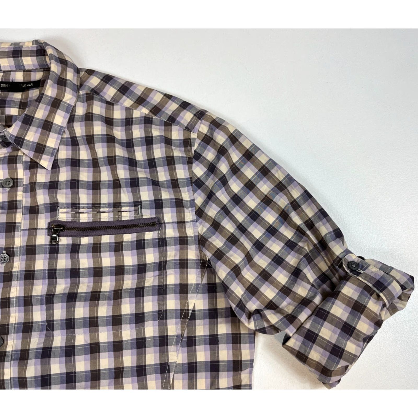 John Varvatos VINTAGE John Varvatos Button-Up Shirt Plaid XS? Size US M / EU 48-50 / 2 - 4 Thumbnail