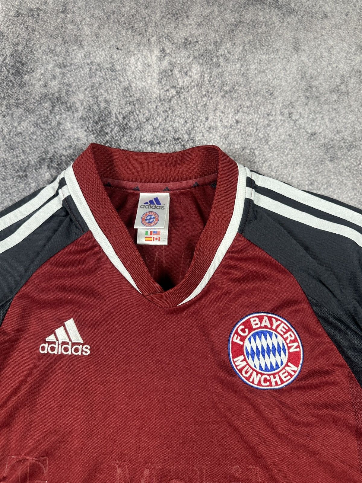 Adidas Vintage Adidas Bayern Munich Soccer Jersey Blokecore L 90s Size US L / EU 52-54 / 3 - 2 Thumbnail