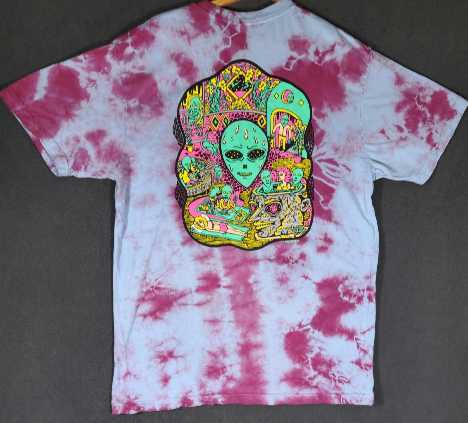 Killer Acid Killer Acid Limited Edition Tie Dye No Bad Trips Aliens #2 Size US XL / EU 56 / 4 - 1 Thumbnail