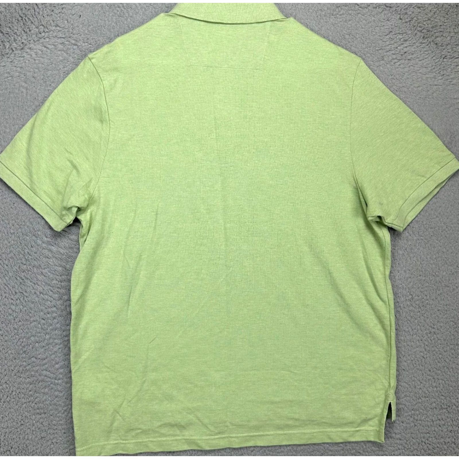 Chaps Chaps Shirt Adult XL Lime Green The Everyday Polo Short Sleeve Rugby Mens NEW Size US XL / EU 56 / 4 - 3 Thumbnail