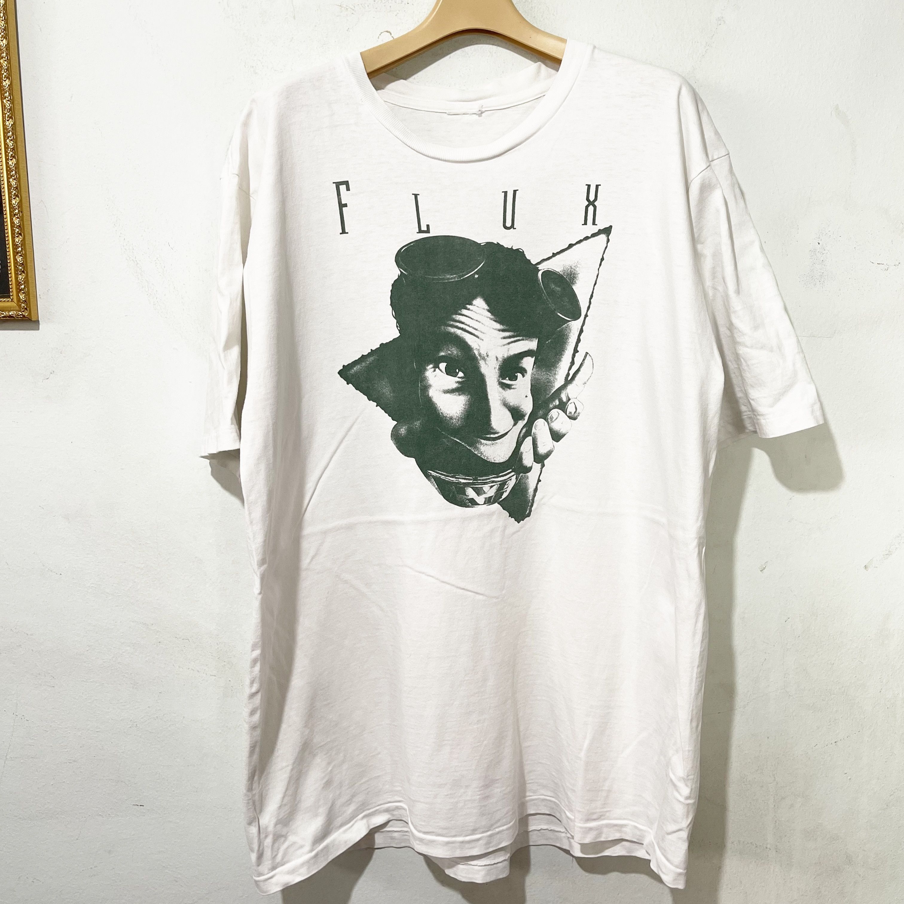 Vintage Vintage 90s Flux T-Shirt Size US XL / EU 56 / 4 - 1 Thumbnail
