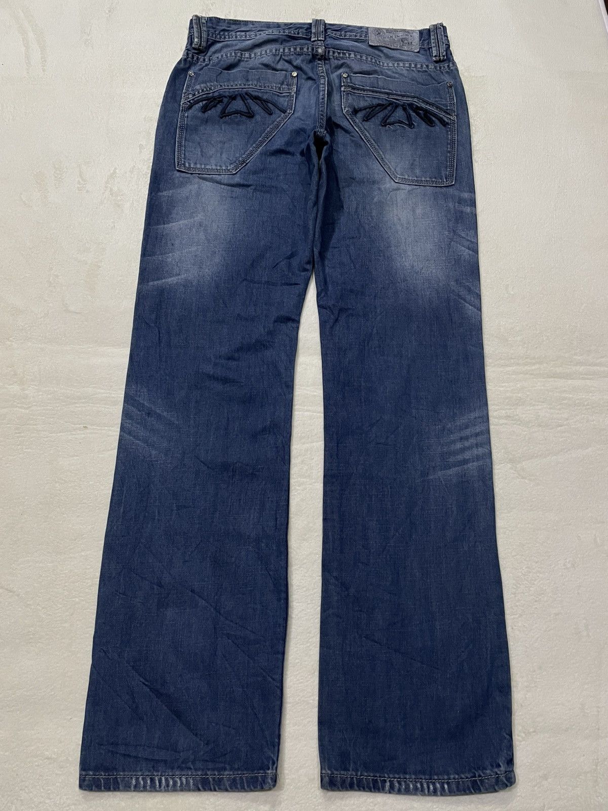 Japanese Brand Vintage DYNK Denim Straight Cut Mudwash Faded Jeans Size US 31 - 9 Thumbnail