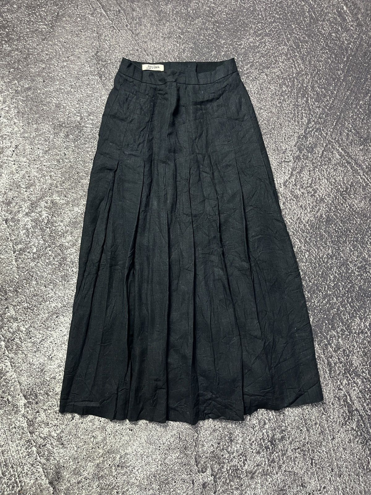 Jean paul gaulitier pleated skirt