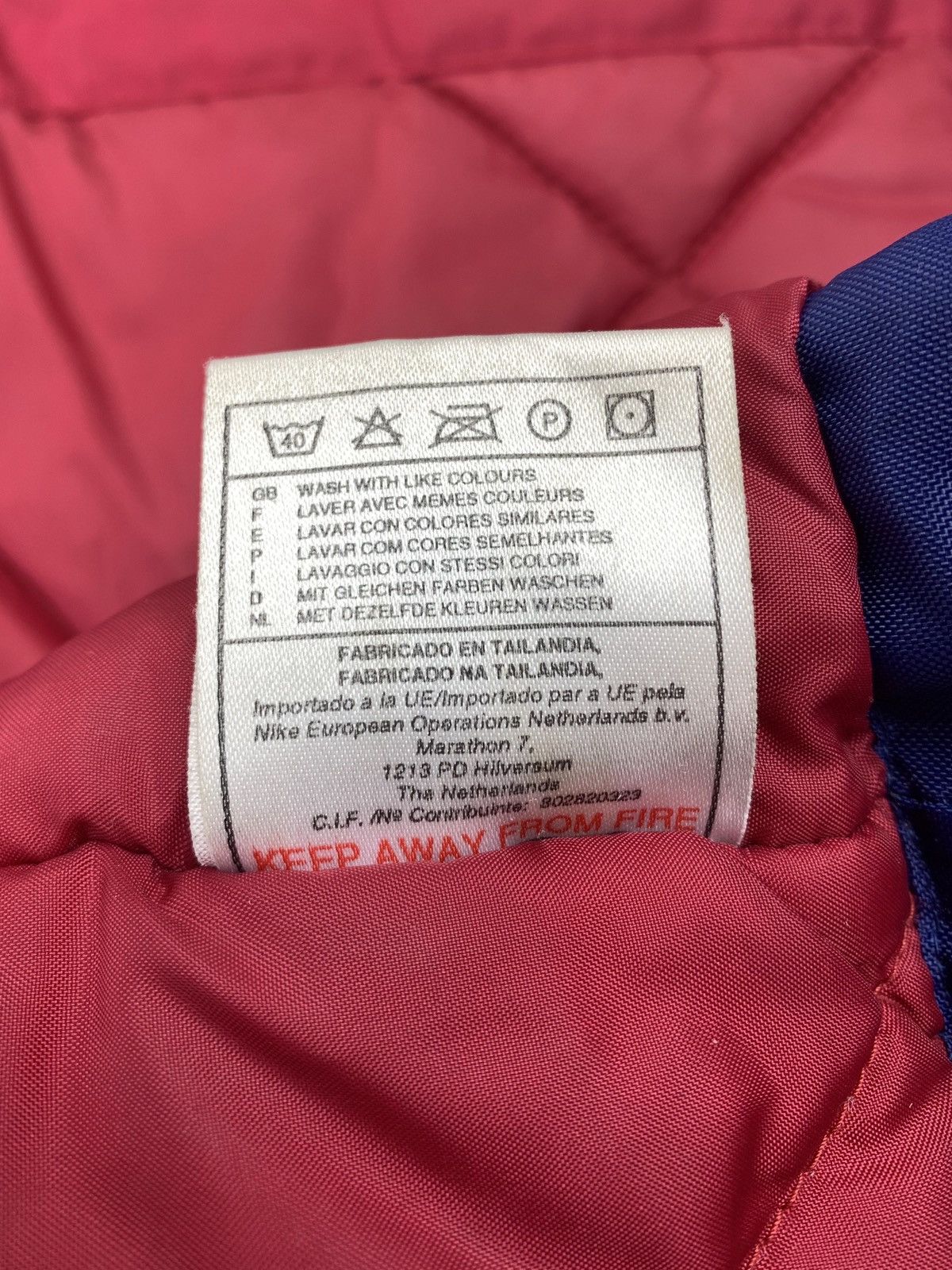 Vintage Vintage 90s Nike Embroidered Big Logo Swoosh Jacket Size US M / EU 48-50 / 2 - 15 Thumbnail