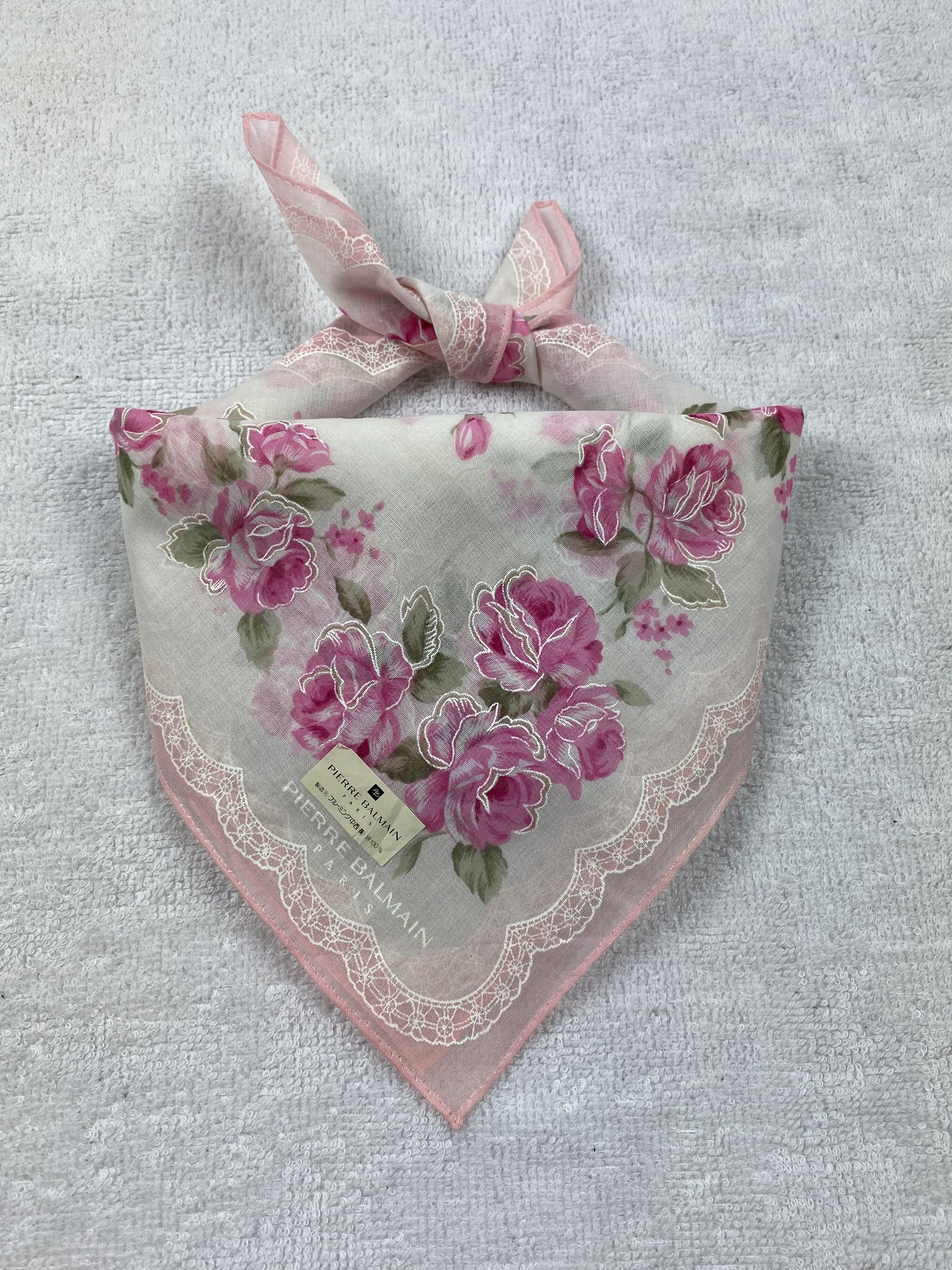 Pierre Balmain × Vintage Pierre Balmain Handkerchief / Bandana / Neckerchief Size ONE SIZE - 2 Thumbnail