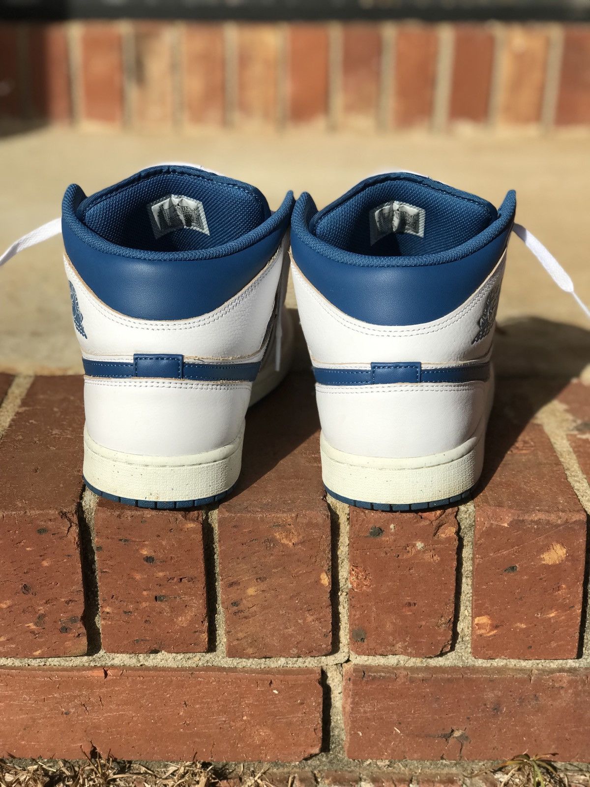 Jordan Brand Air Jordan 1 Mid Industrial Blue Size 11 Size US 11 / EU 44 - 4 Thumbnail