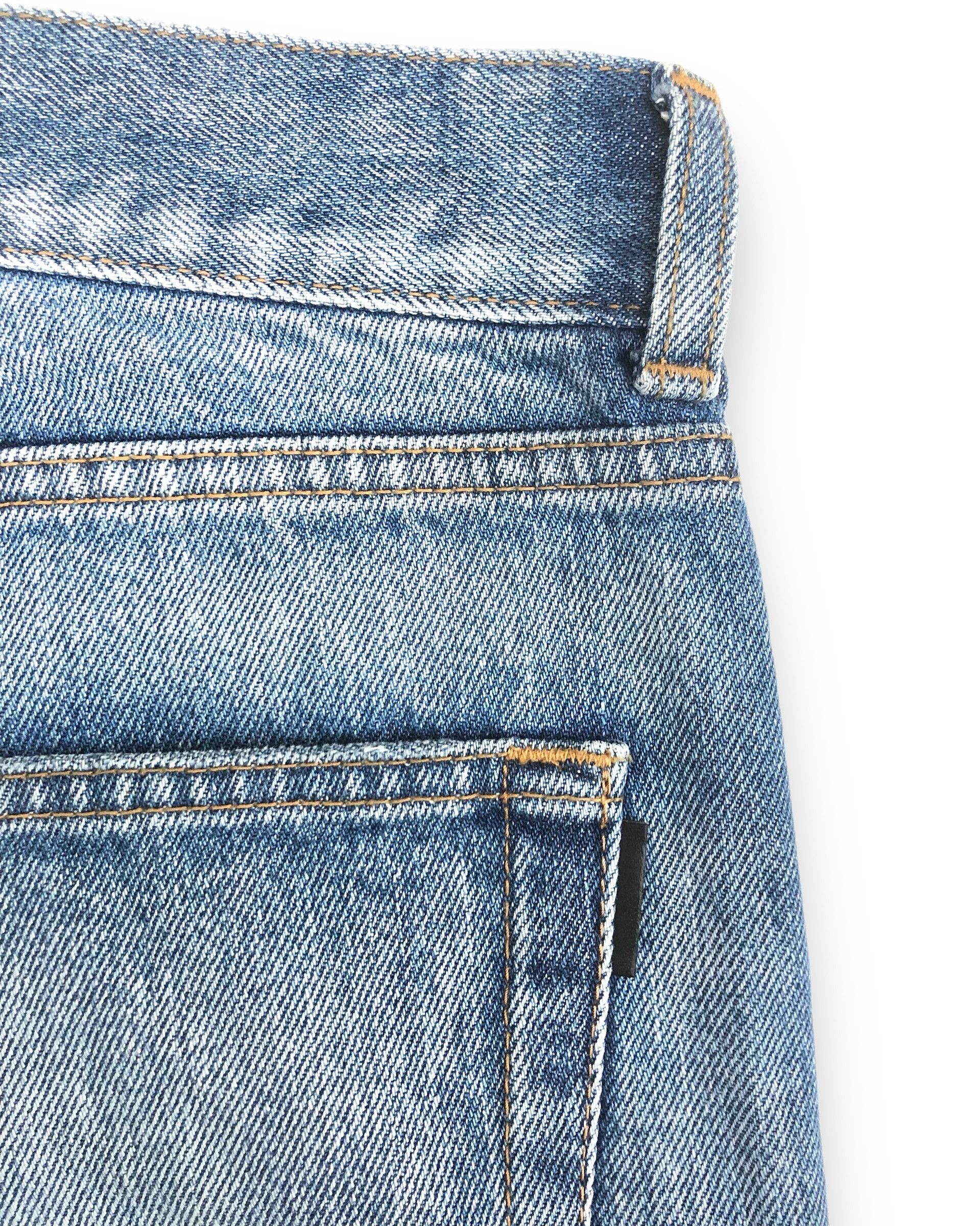 Saint Laurent Paris 2018 Saint Laurent Paris Crash Tapered Jeans Size US 32 / EU 48 - 8 Thumbnail