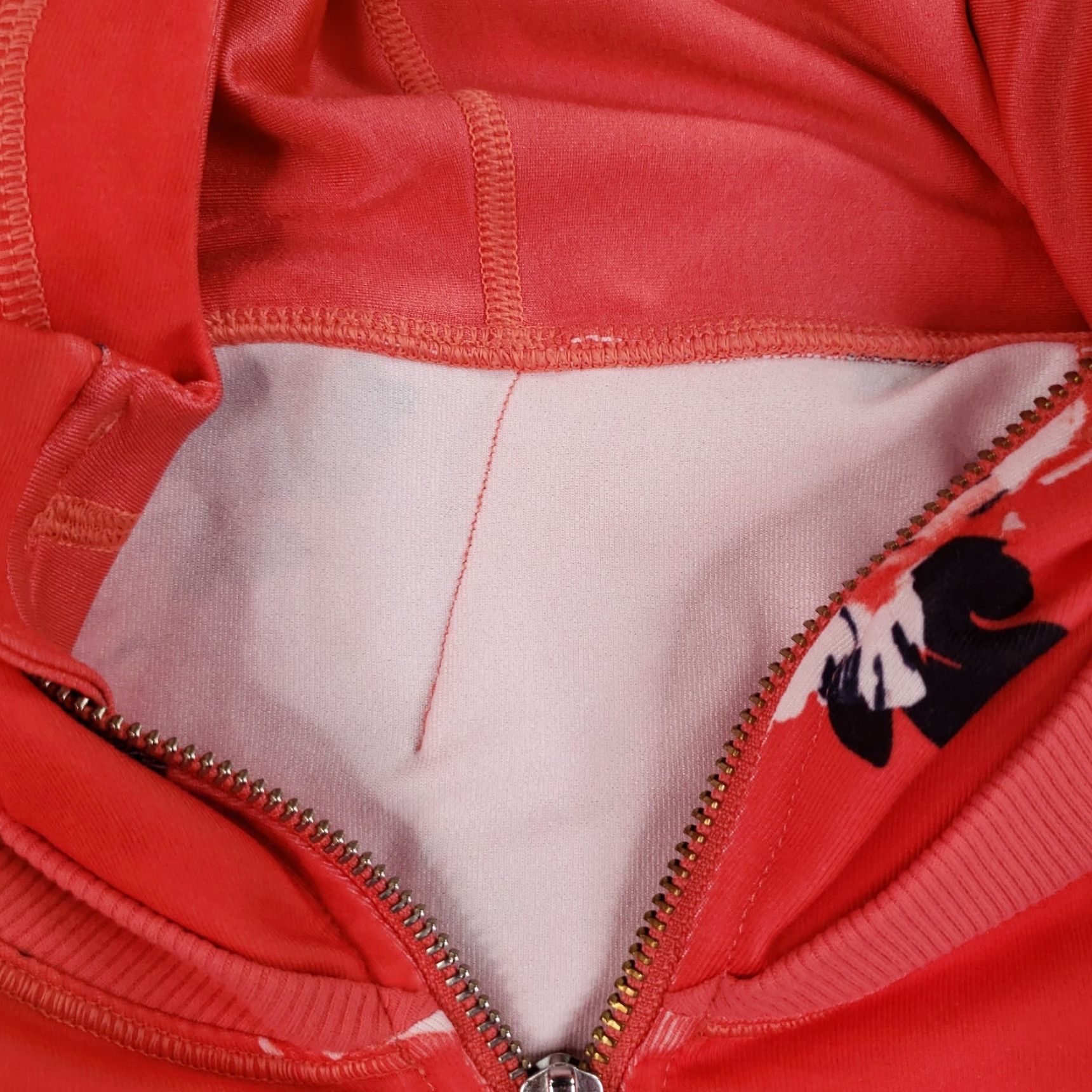 Lululemon Lululemon Jacket Womens Size 8 Orange Red Full Zip Floral Namaskar Atomic Flower Size M / US 6-8 / IT 42-44 - 5 Thumbnail