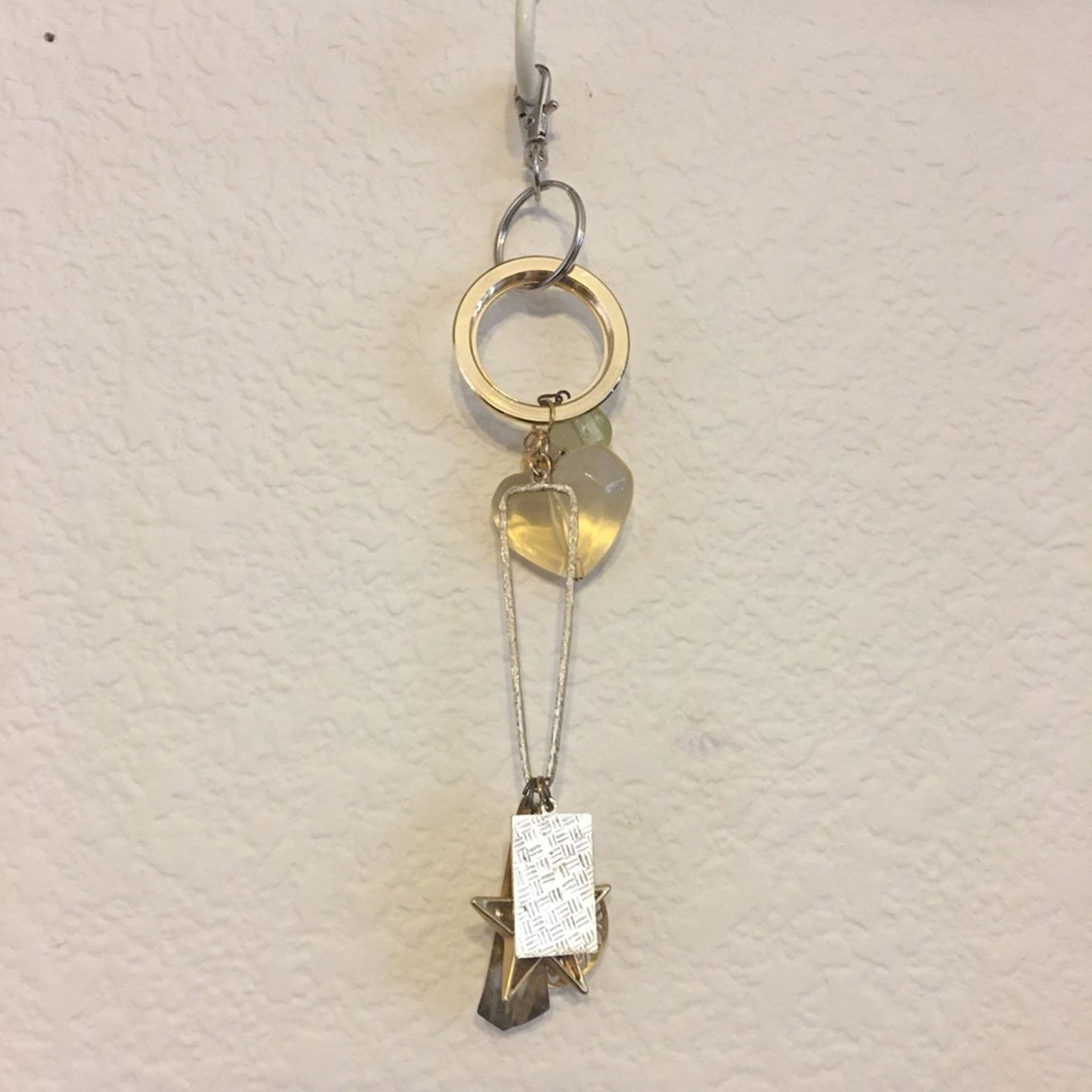 Vintage Vintage repurpose salvaged estate gem keychain Size ONE SIZE - 2 Thumbnail