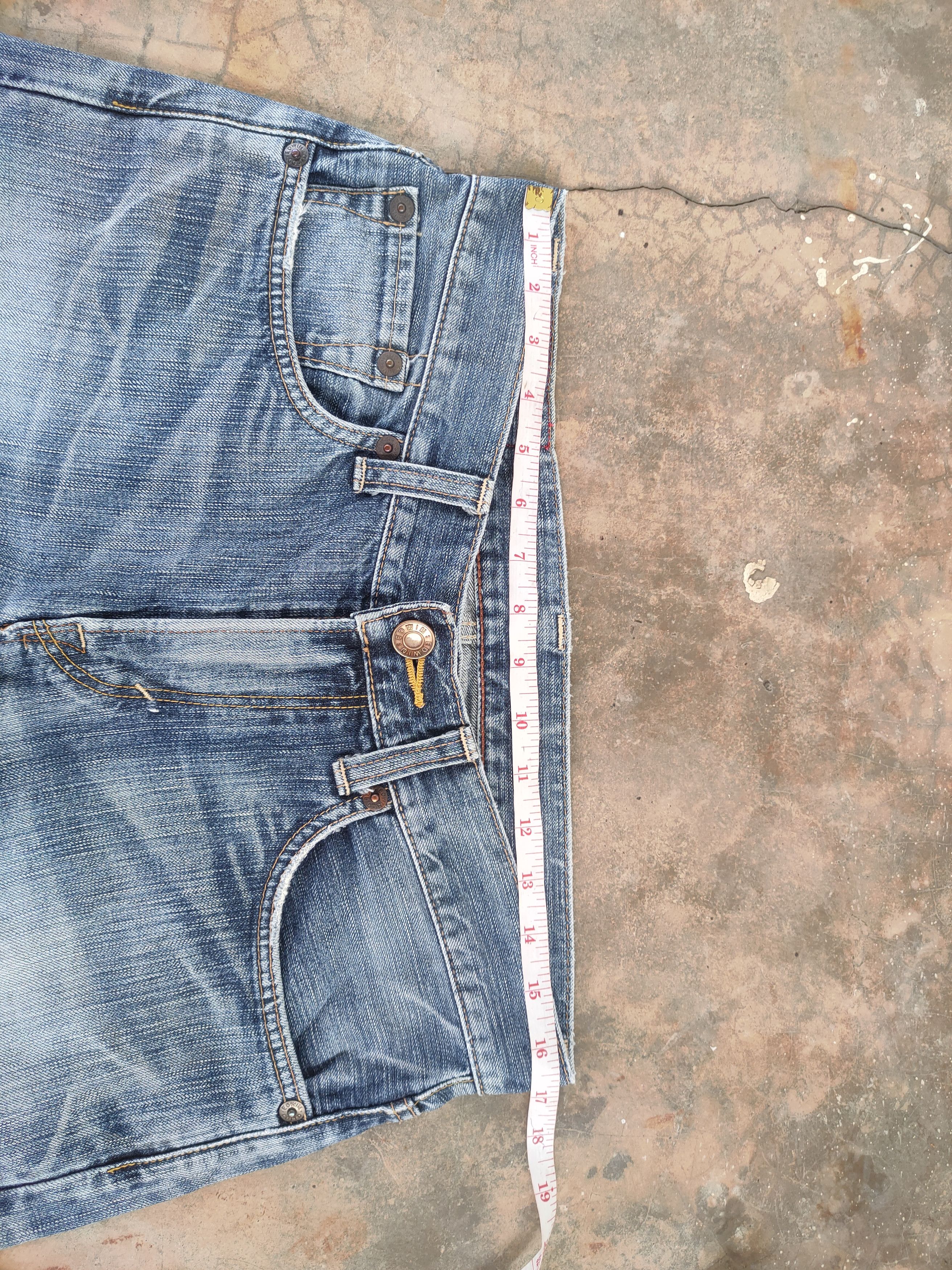 Edwin × Jean W33 VINTAGE EDWIN 504 FADED DISTRESSED JEAN PANTS Size US 33 - 5 Thumbnail