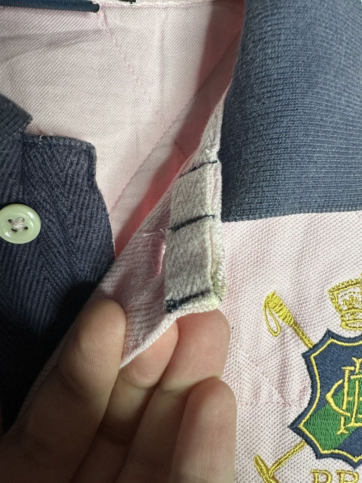 Polo Ralph Lauren Ralph Lauren Polo Shirt Bleeker IV XL Vintage Rugby Crest Size US XL / EU 56 / 4 - 5 Thumbnail