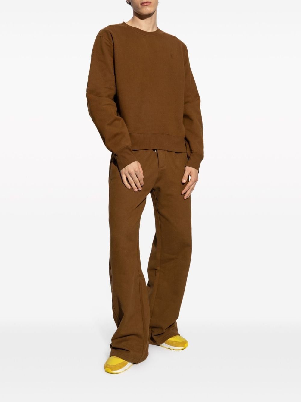 Saint Laurent Paris o1la1rc1a0725 780167 Jogging Jambes Larges Ceinture in Kaki Size US 30 / EU 46 - 2 Thumbnail