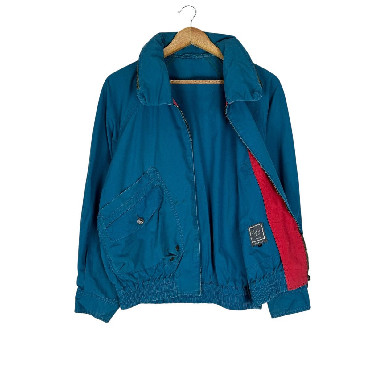Christian Dior Monsieur 🌟80s CHRISTIAN DIOR MONSIEUR HOODIE BOMBER JACKET Size US L / EU 52-54 / 3 - 9 Thumbnail