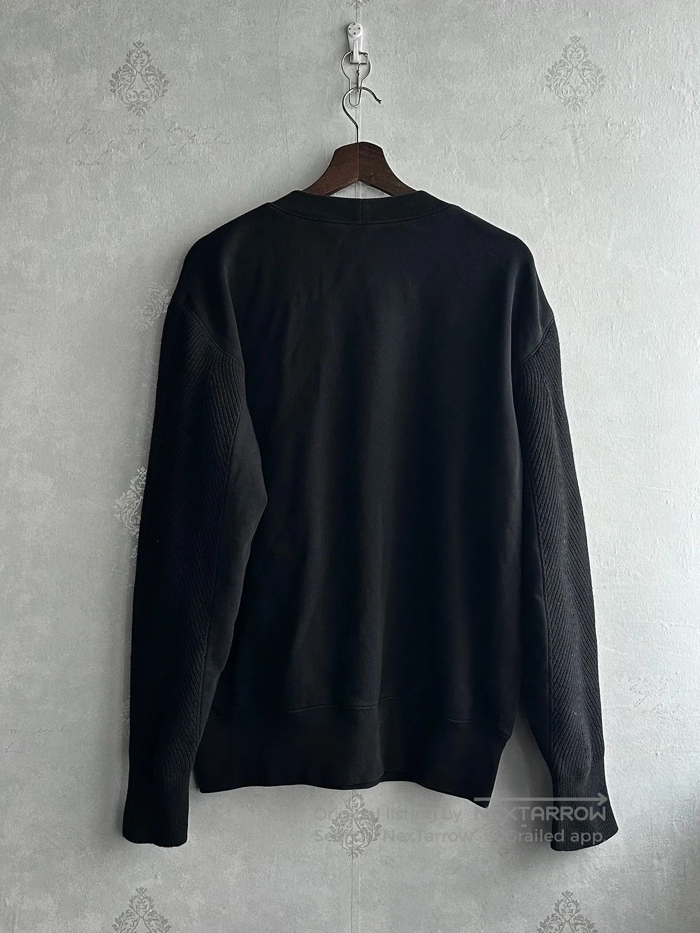 Helmut Lang HELMUT LANG Threaded spliced sleeve hoodie| Size US S / EU 44-46 / 1 - 2 Thumbnail