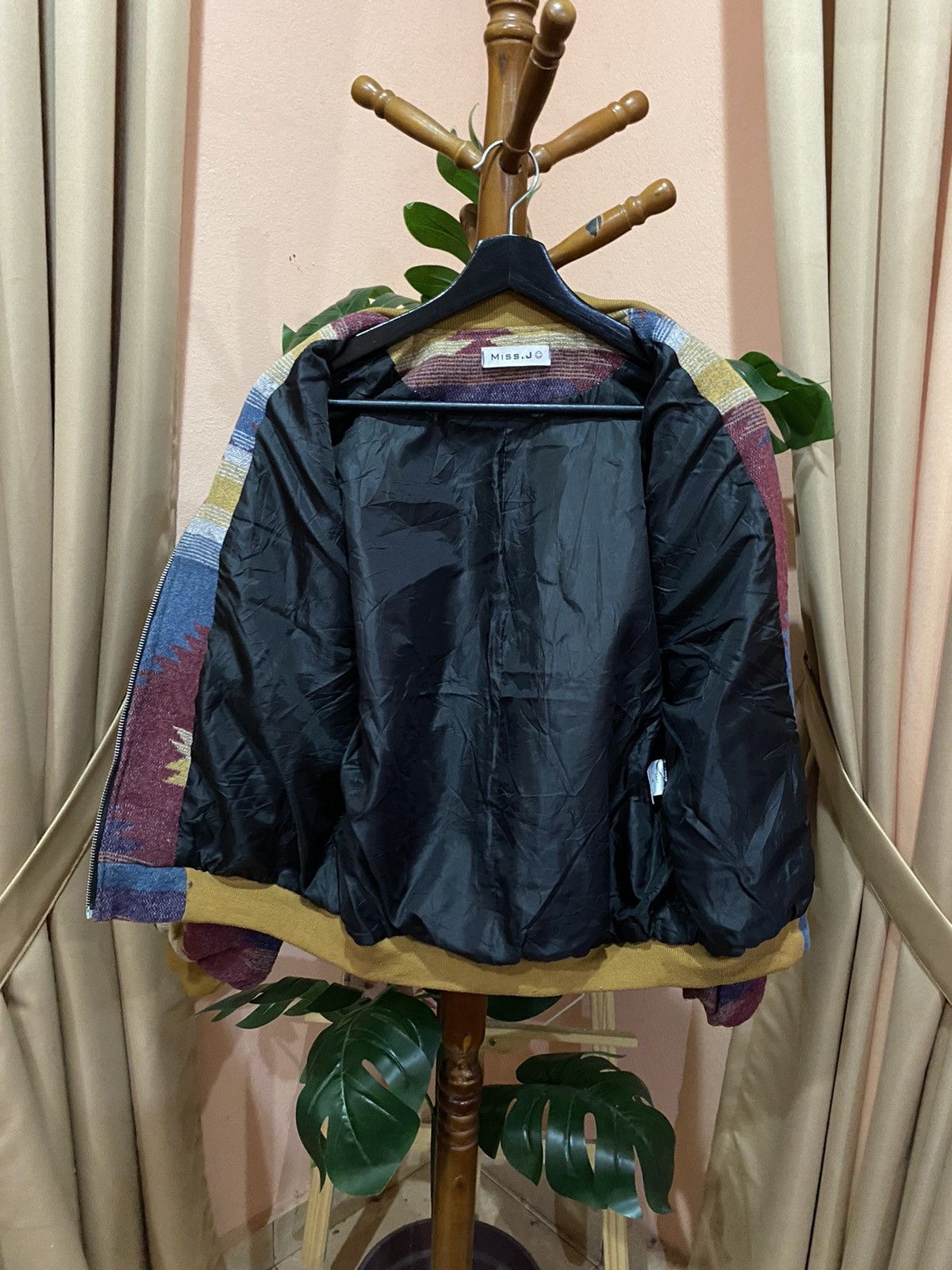 Other VINTAGE MISS J NAVAJO BOMBER JACKET Size US M / EU 48-50 / 2 - 8 Thumbnail