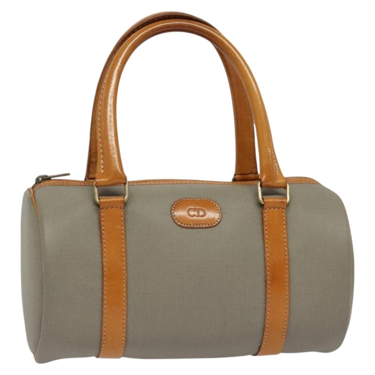 Dior Christian Dior Vintage CD Handbag Canvas Size ONE SIZE - 1 Thumbnail