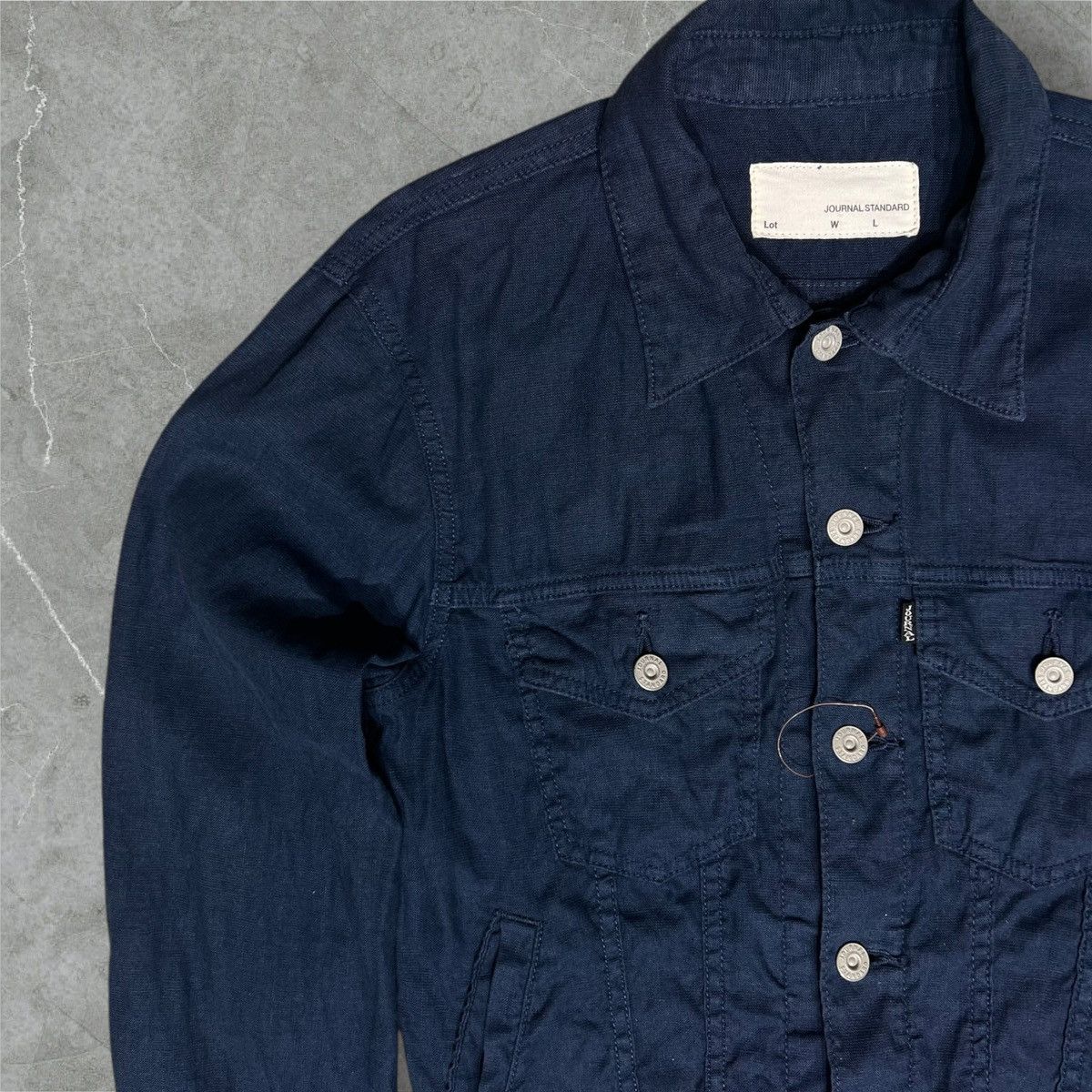 Journal Standard Authentic JOURNAL STANDARD Linen Jacket Size US M / EU 48-50 / 2 - 2 Thumbnail