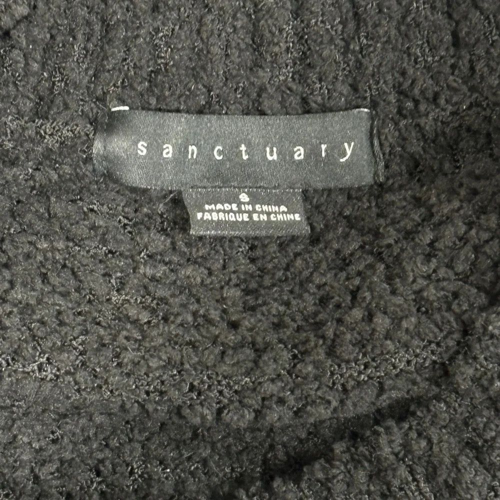 Sanctuary Sanctuary Fleece Sweater Size S / US 4 / IT 40 - 3 Thumbnail
