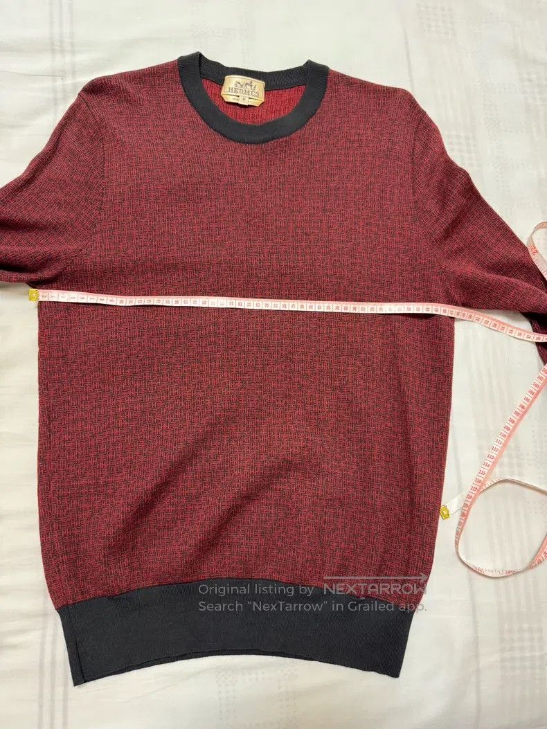 Other Hermes Wool sweater 100% wool with full body H pattern Size US M / EU 48-50 / 2 - 4 Thumbnail