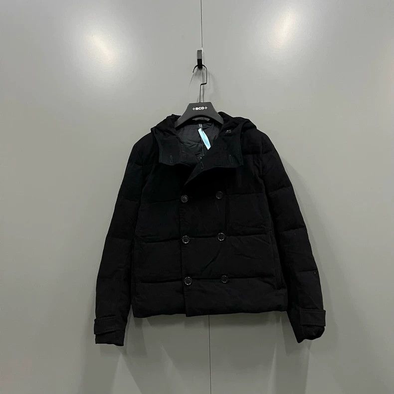 Dior Black double-breasted cotton jacket 2501-Nextarrow
