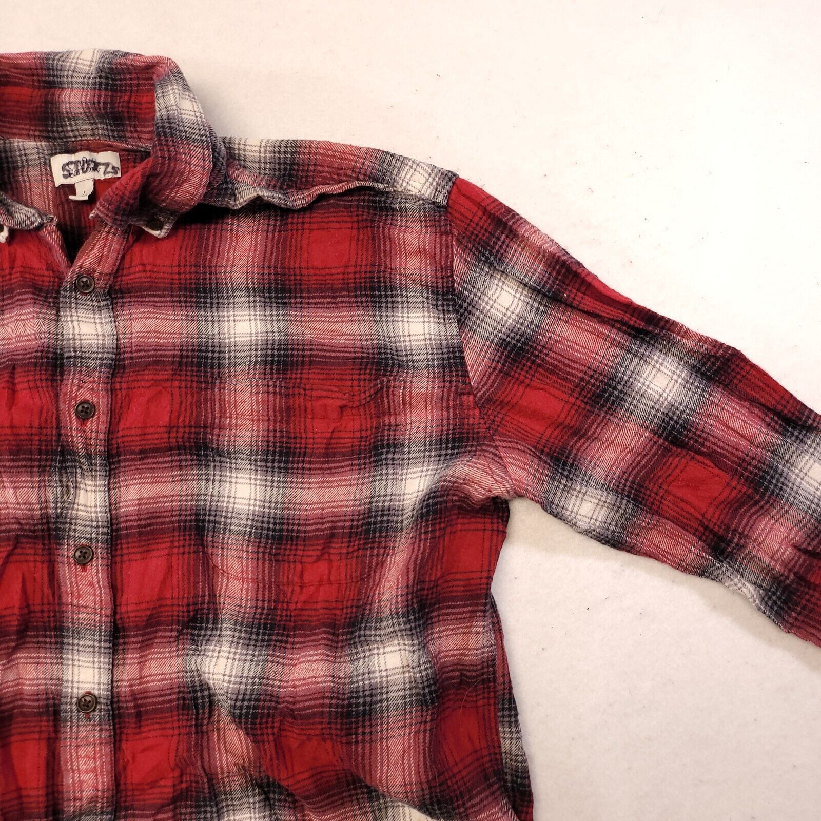 Croft & Barrow Croft & Barrow Tartan Flannel Button Up Shirt Men Size L Red Size US L / EU 52-54 / 3 - 5 Thumbnail