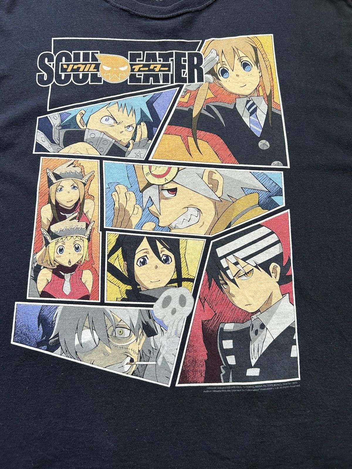 Japanese Brand × Vintage Soul Eater 2009 TV Tokyo Factory Anime Vintage T-Shirt Size US L / EU 52-54 / 3 - 6 Thumbnail