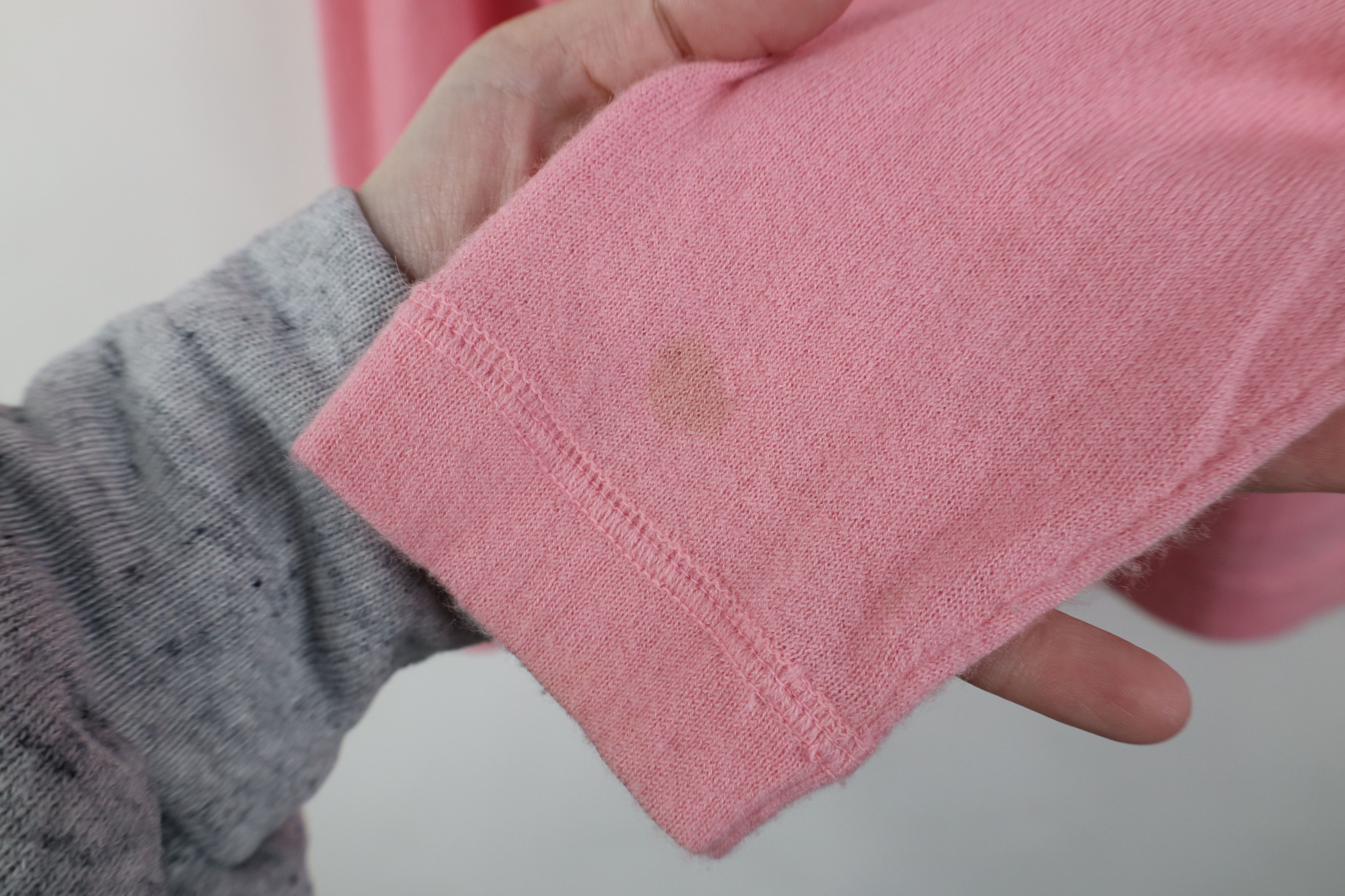 Vintage Vintage 90s Streetwear Cashmere Knit Crewneck Sweater Pink Size L / US 10 / IT 46 - 8 Thumbnail