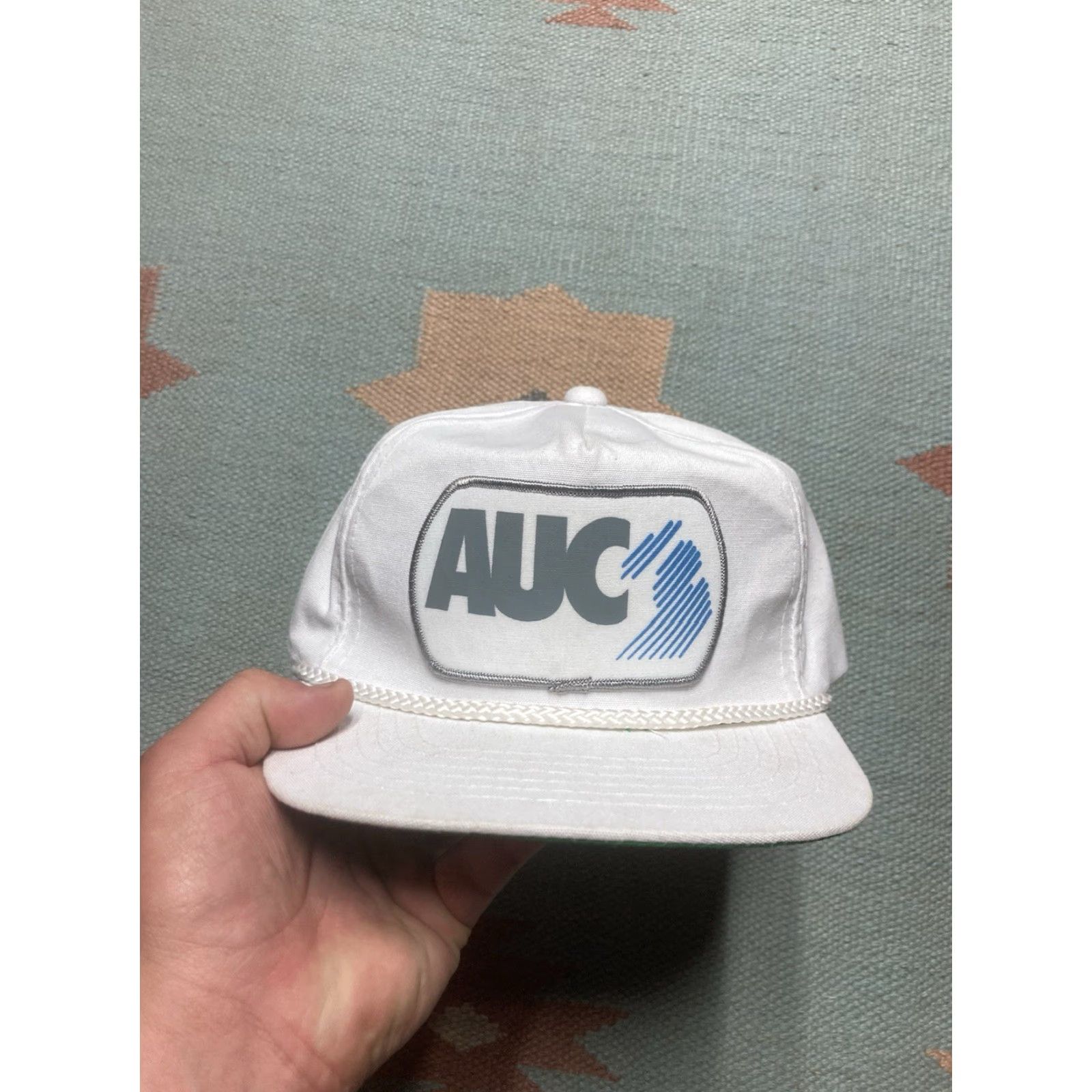 Vintage VINTAGE Young An strapback hat cap zipper back AUC Michigan patch white Adult Men Adjustable Cap Hats Mens Size ONE SIZE - 2 Thumbnail